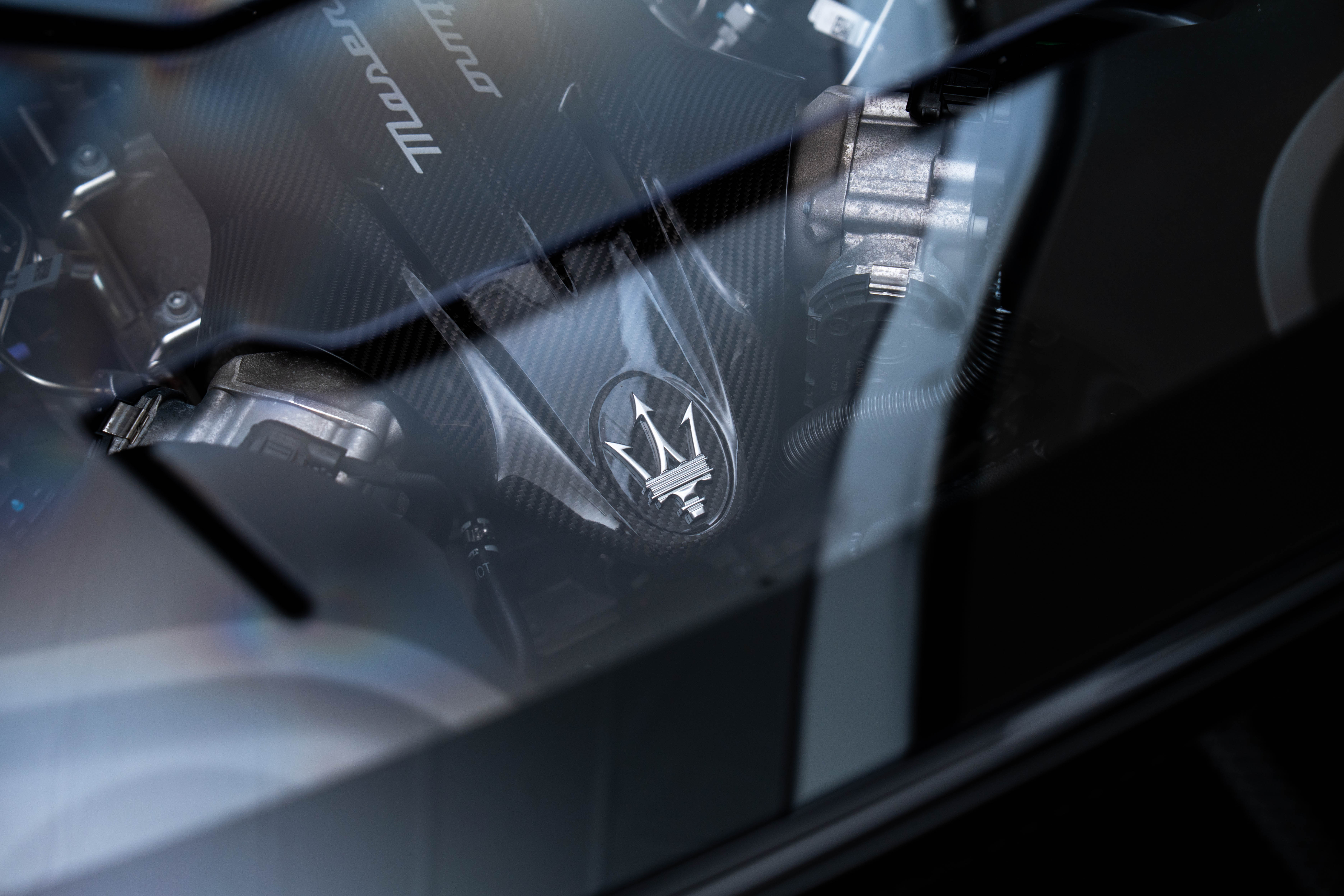 2023 Maserati MC20 — Engine Bay