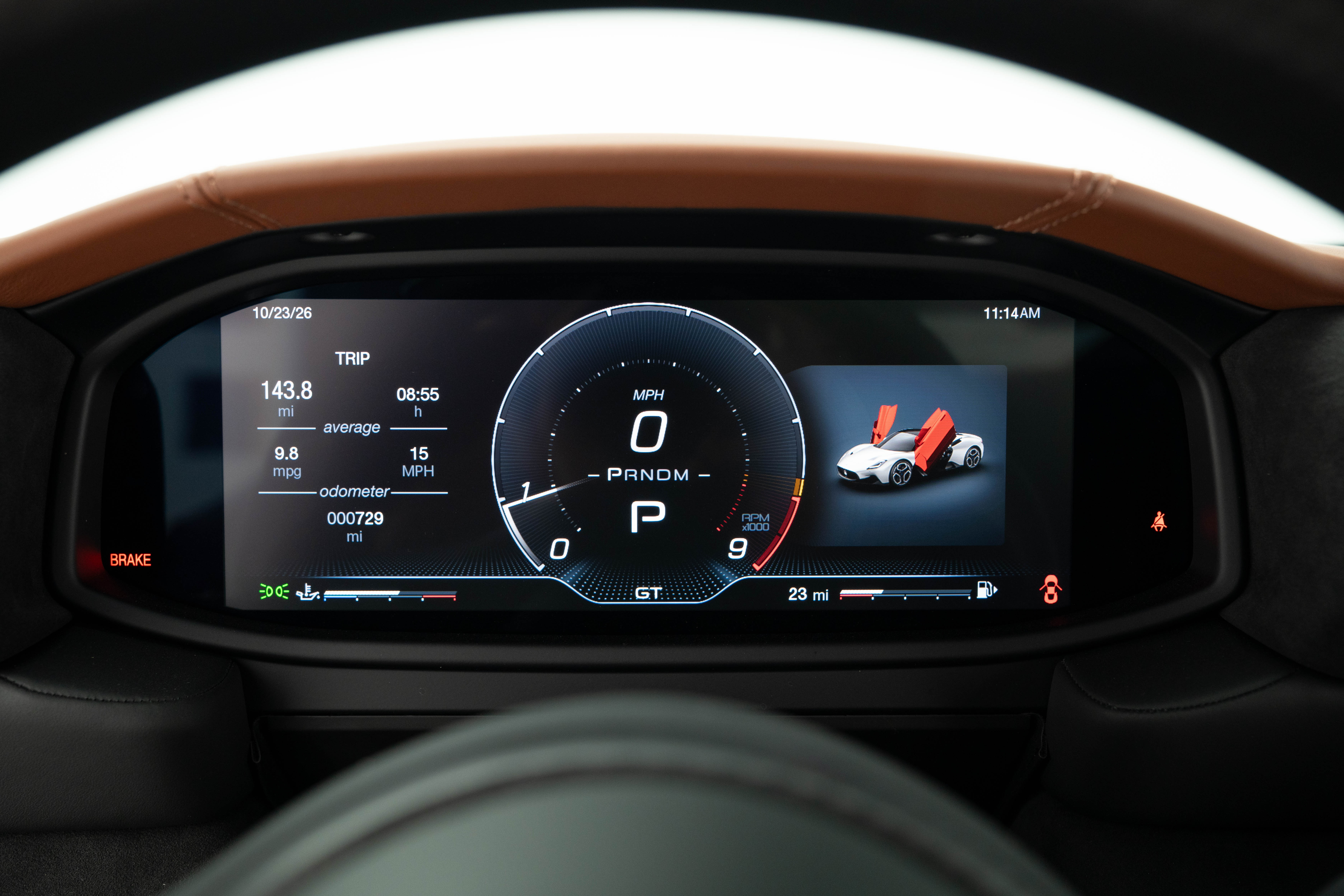2023 Maserati MC20 — Interior