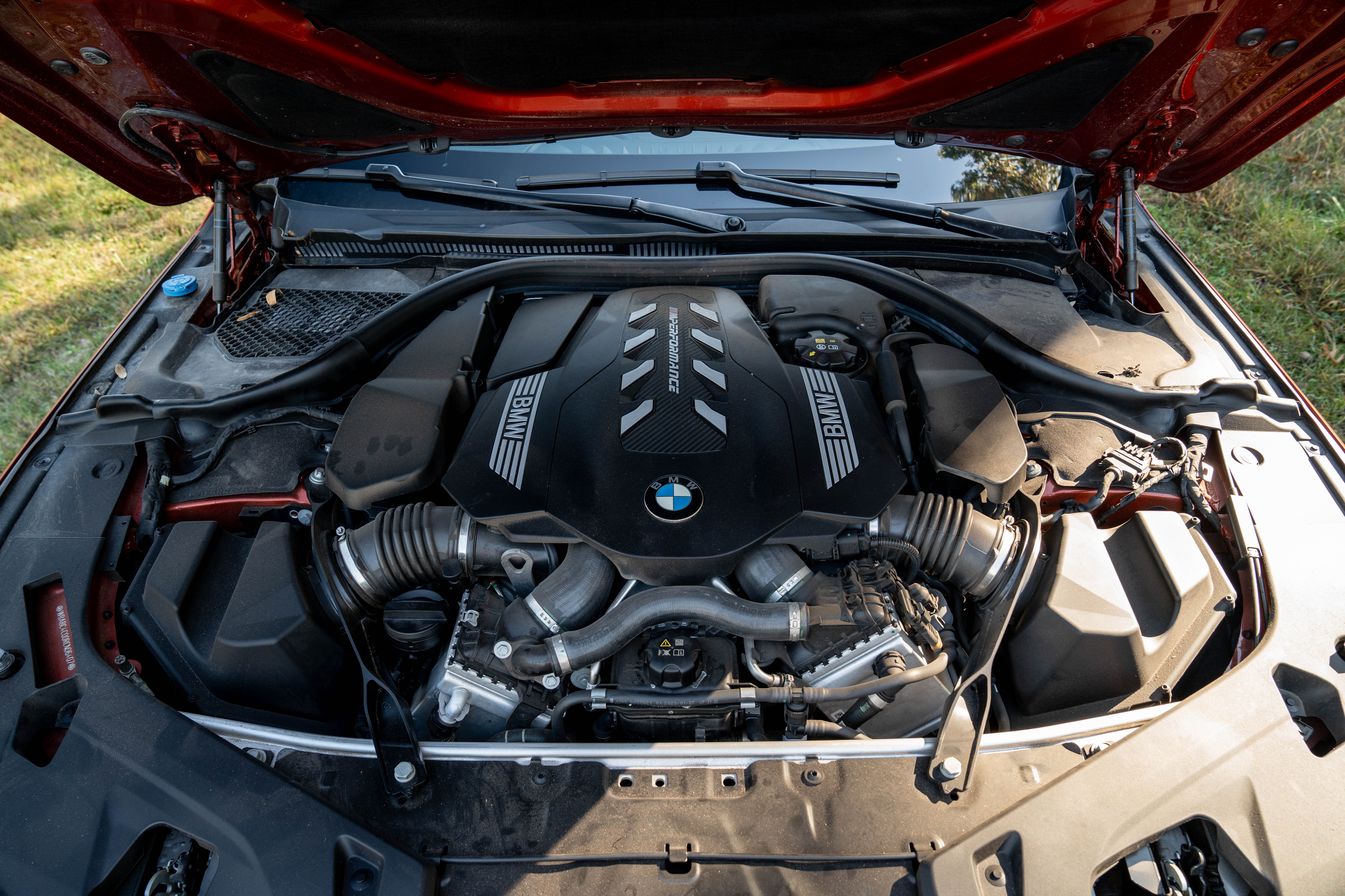 2024 BMW M850i — Engine Bay