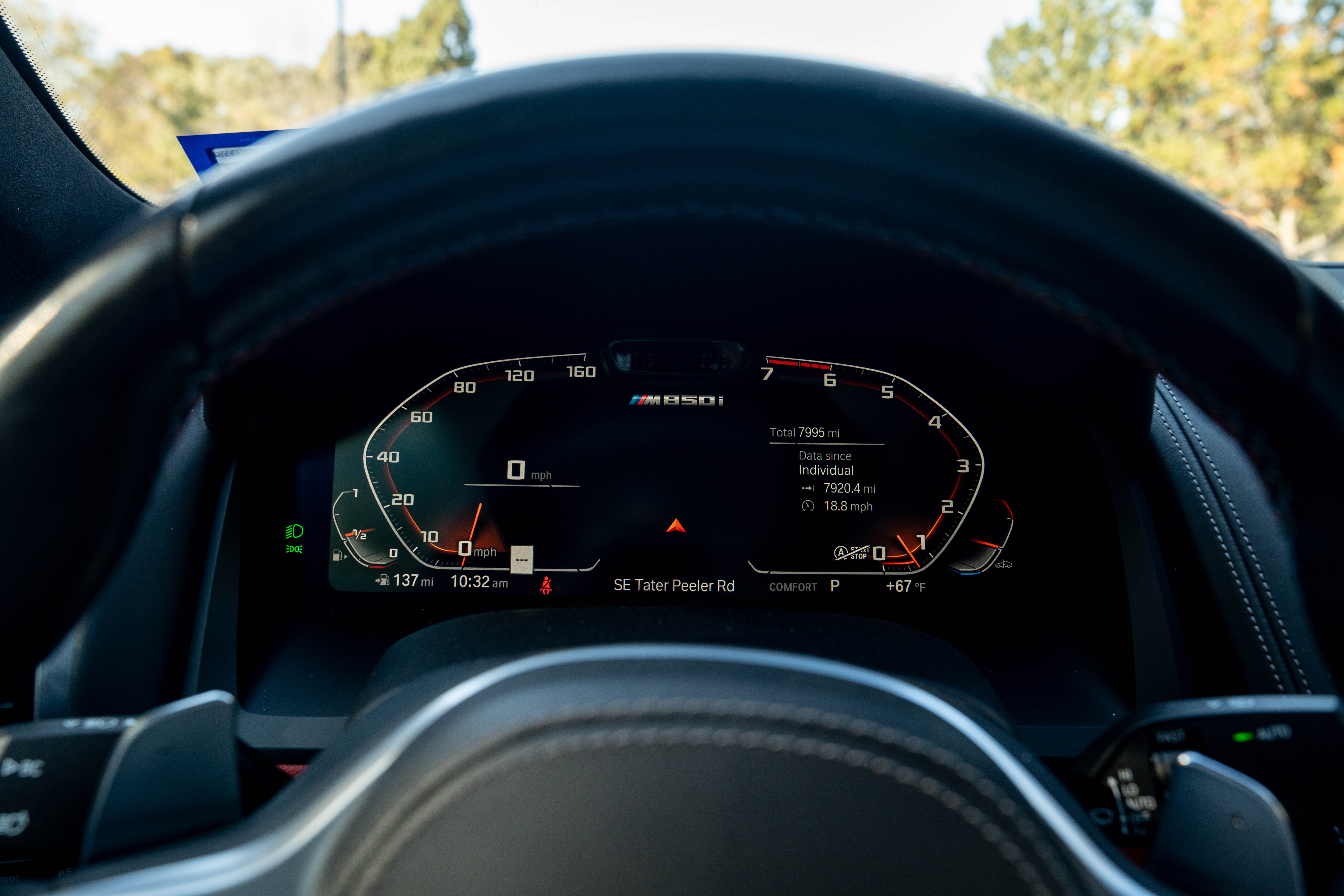 2024 BMW M850i — Interior