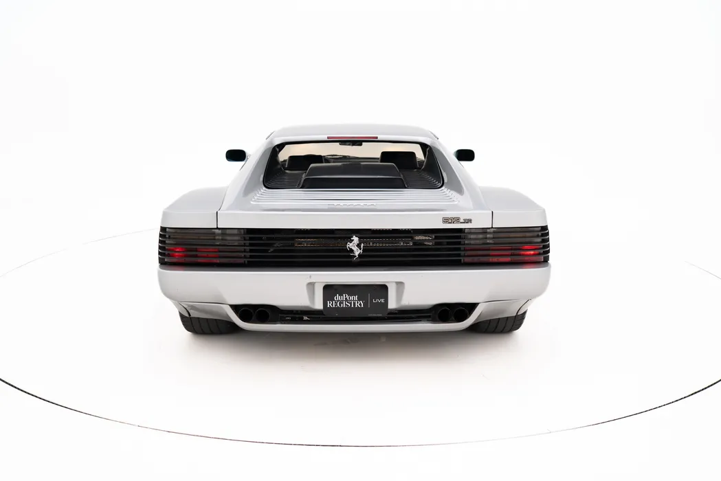 1992 Ferrari 512 TR | Argento Metallizzato, Gated Manual | duPont