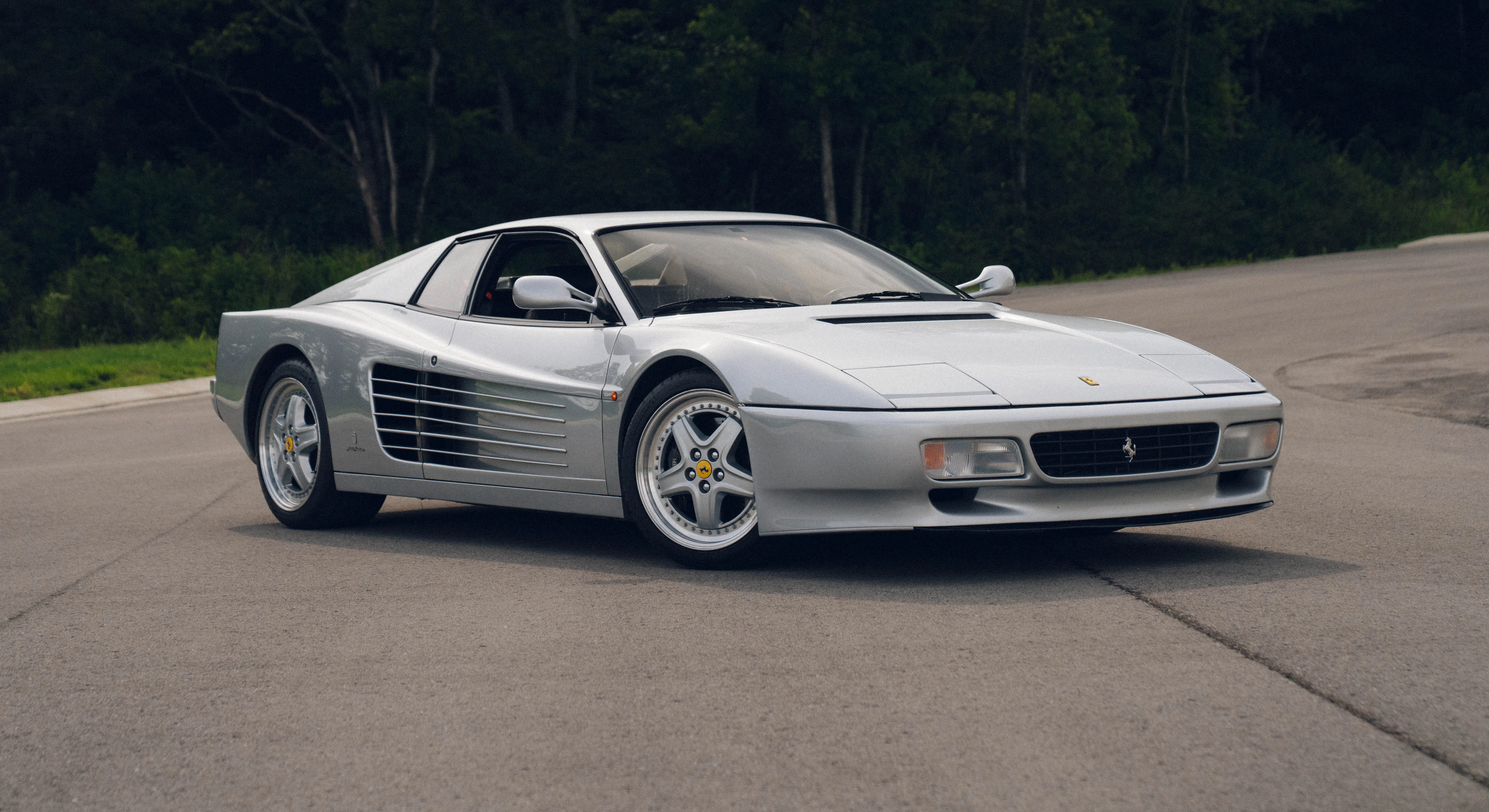 1992 Ferrari 512 TR | Argento Metallizzato, Gated Manual | duPont