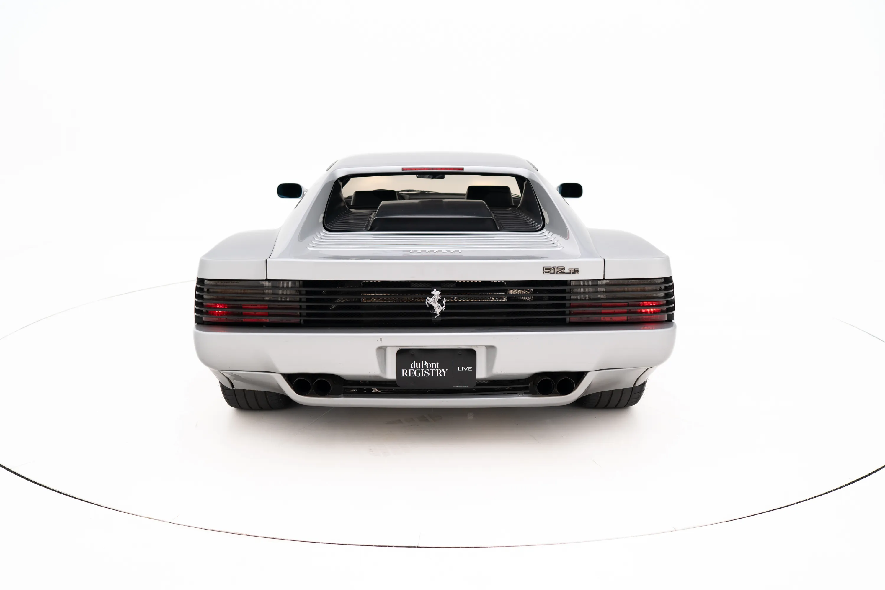 1992 Ferrari 512 TR | Argento Metallizzato, Gated Manual | duPont