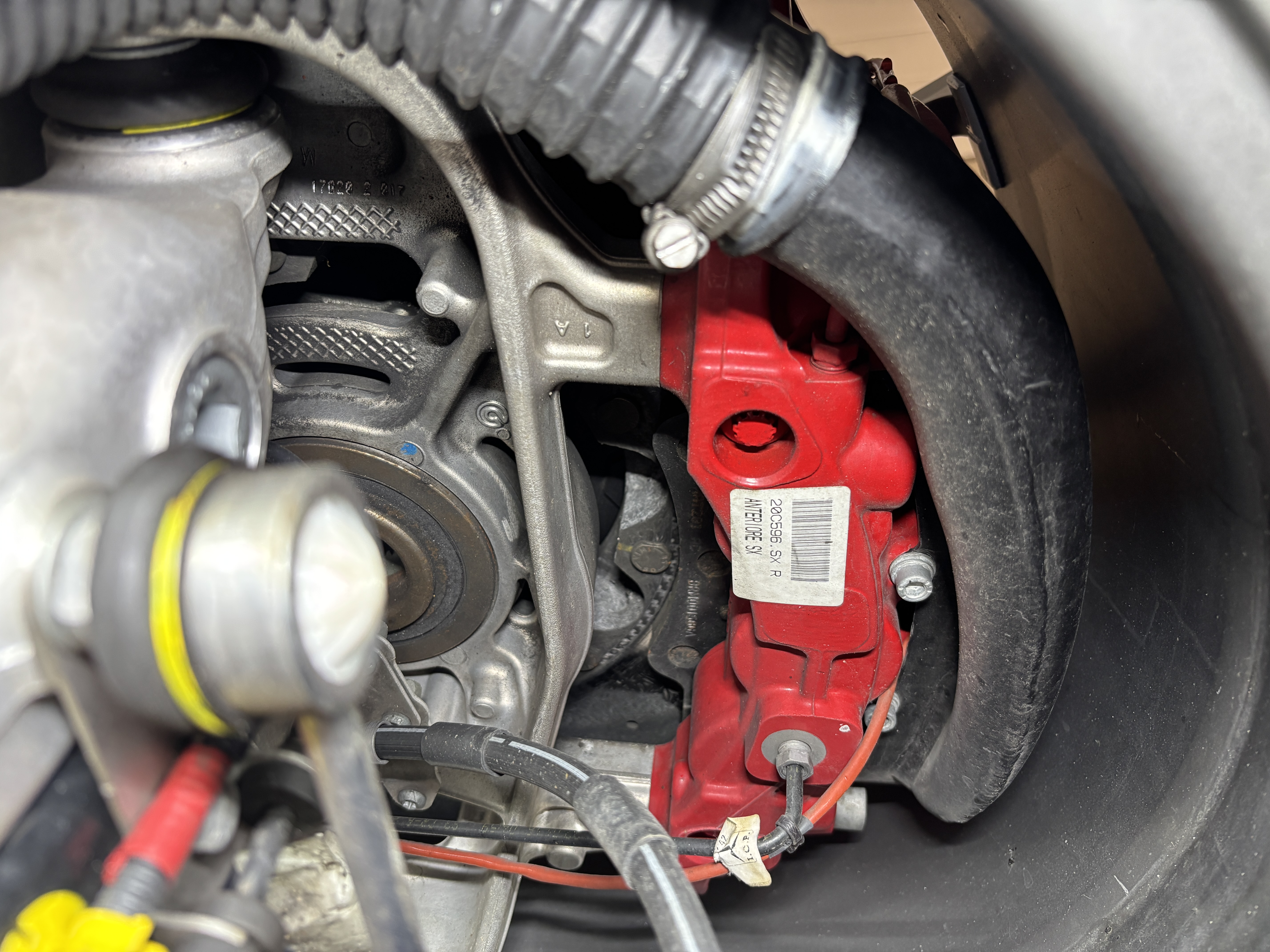 2017 Ferrari F12tdf — Undercarriage