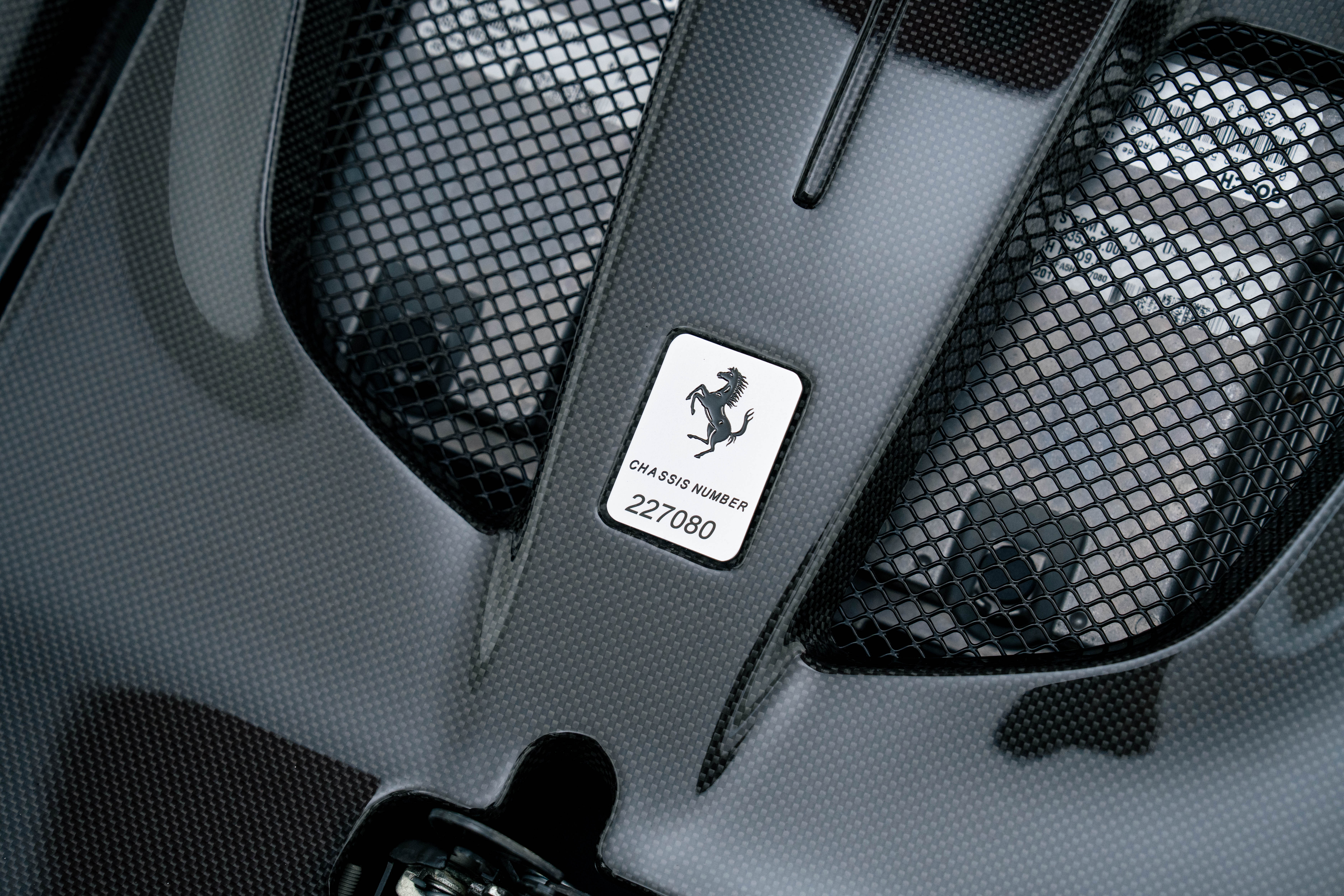 2017 Ferrari F12tdf — Engine Bay