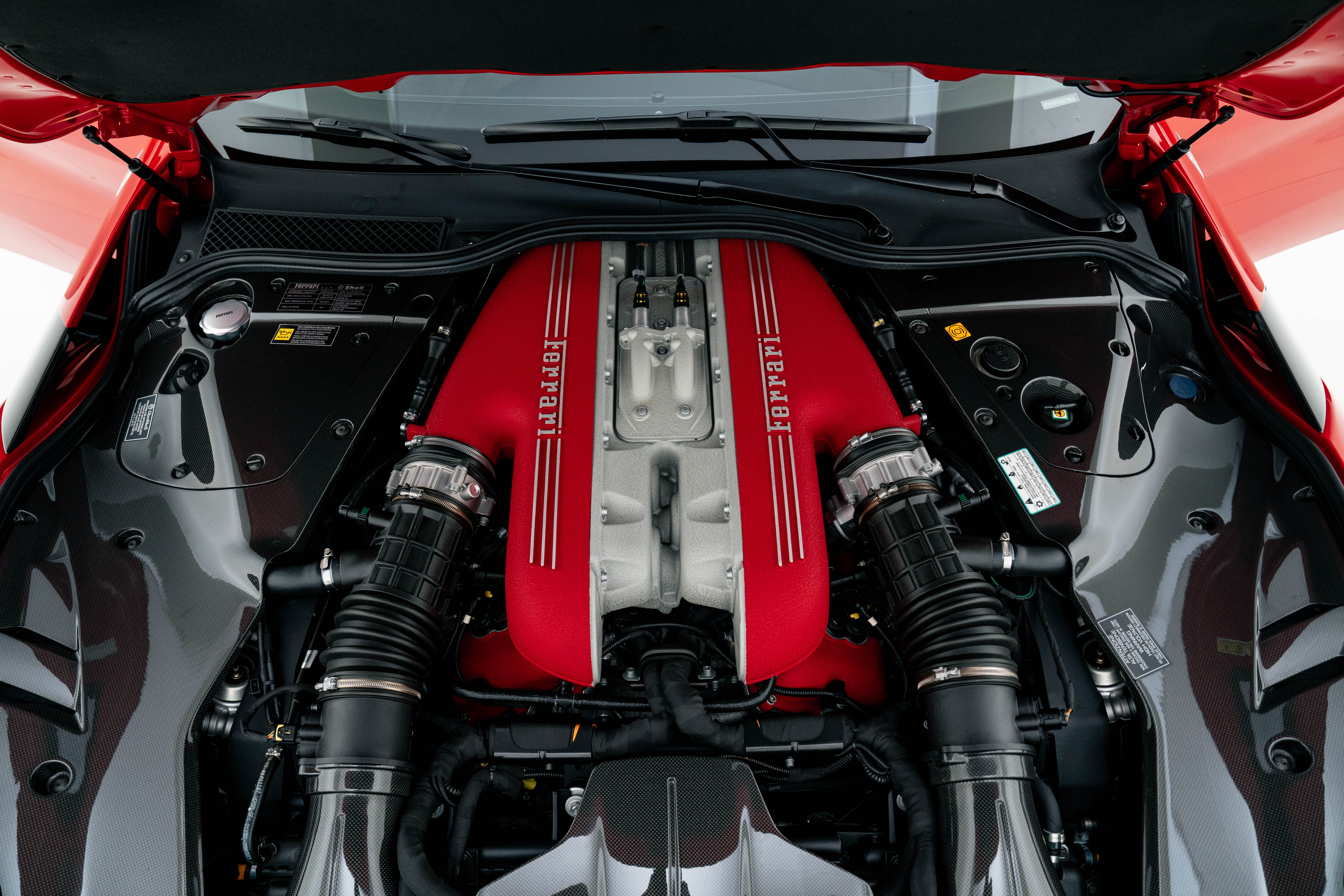 2017 Ferrari F12tdf — Engine Bay