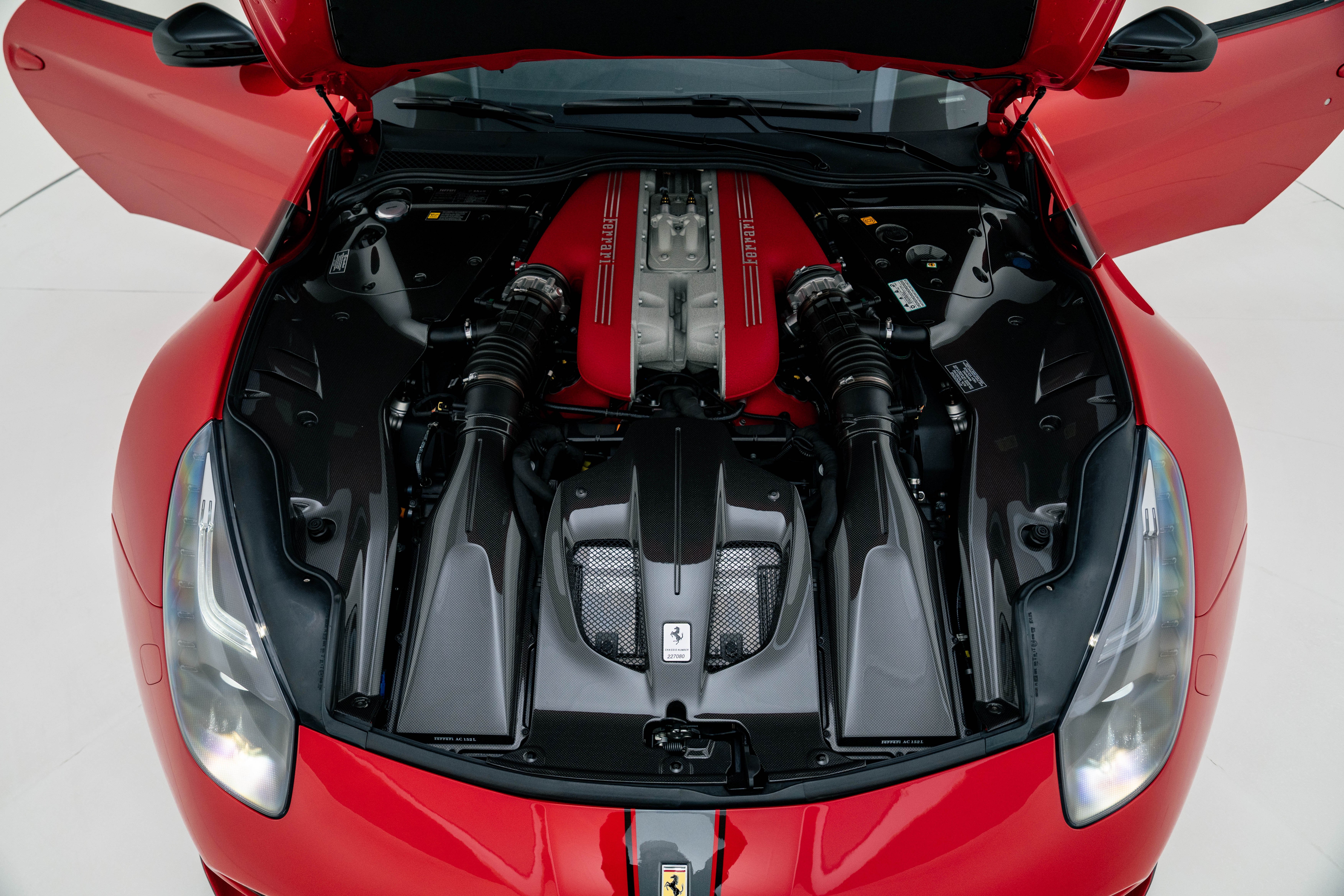 2017 Ferrari F12tdf — Engine Bay