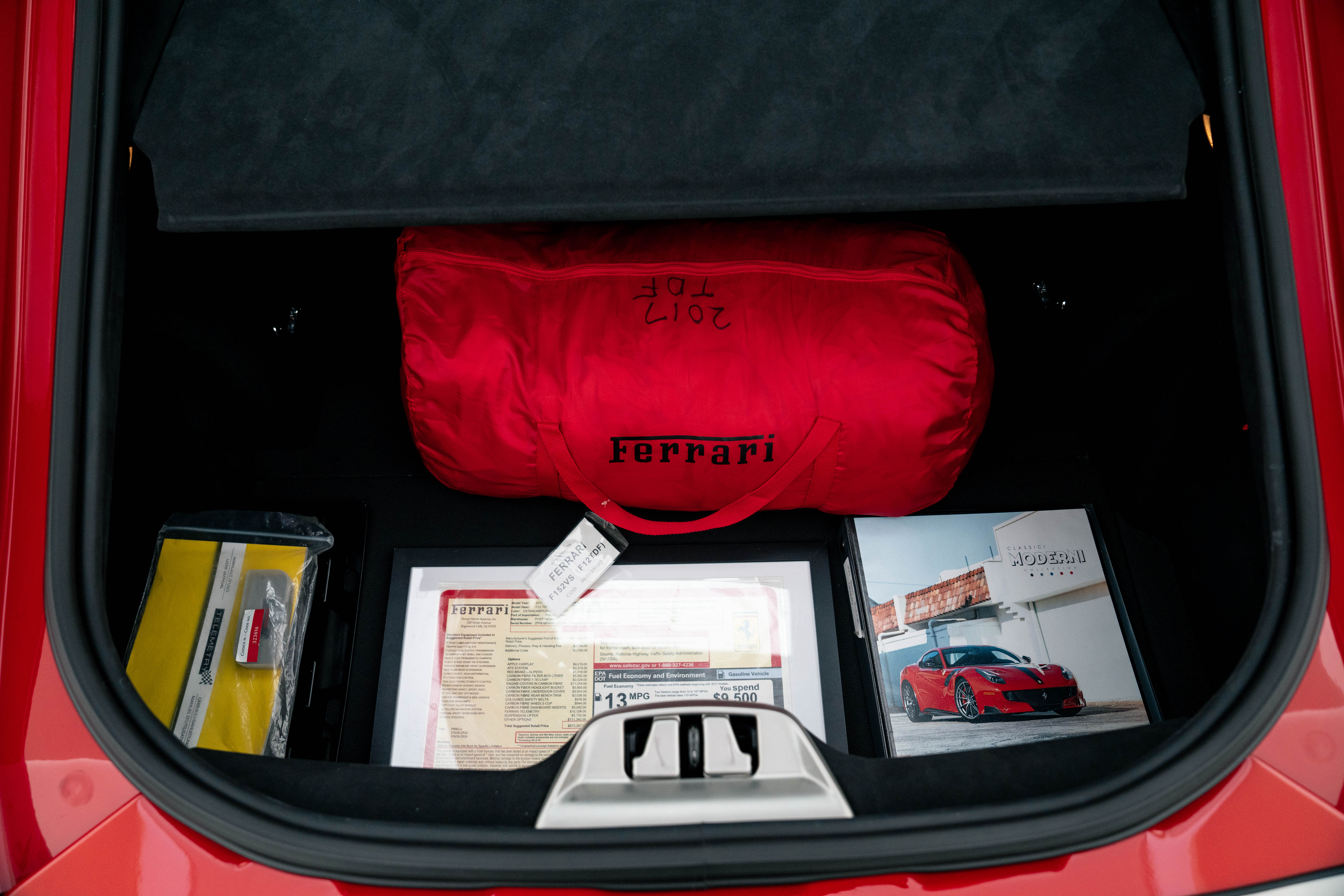 2017 Ferrari F12tdf — Extras