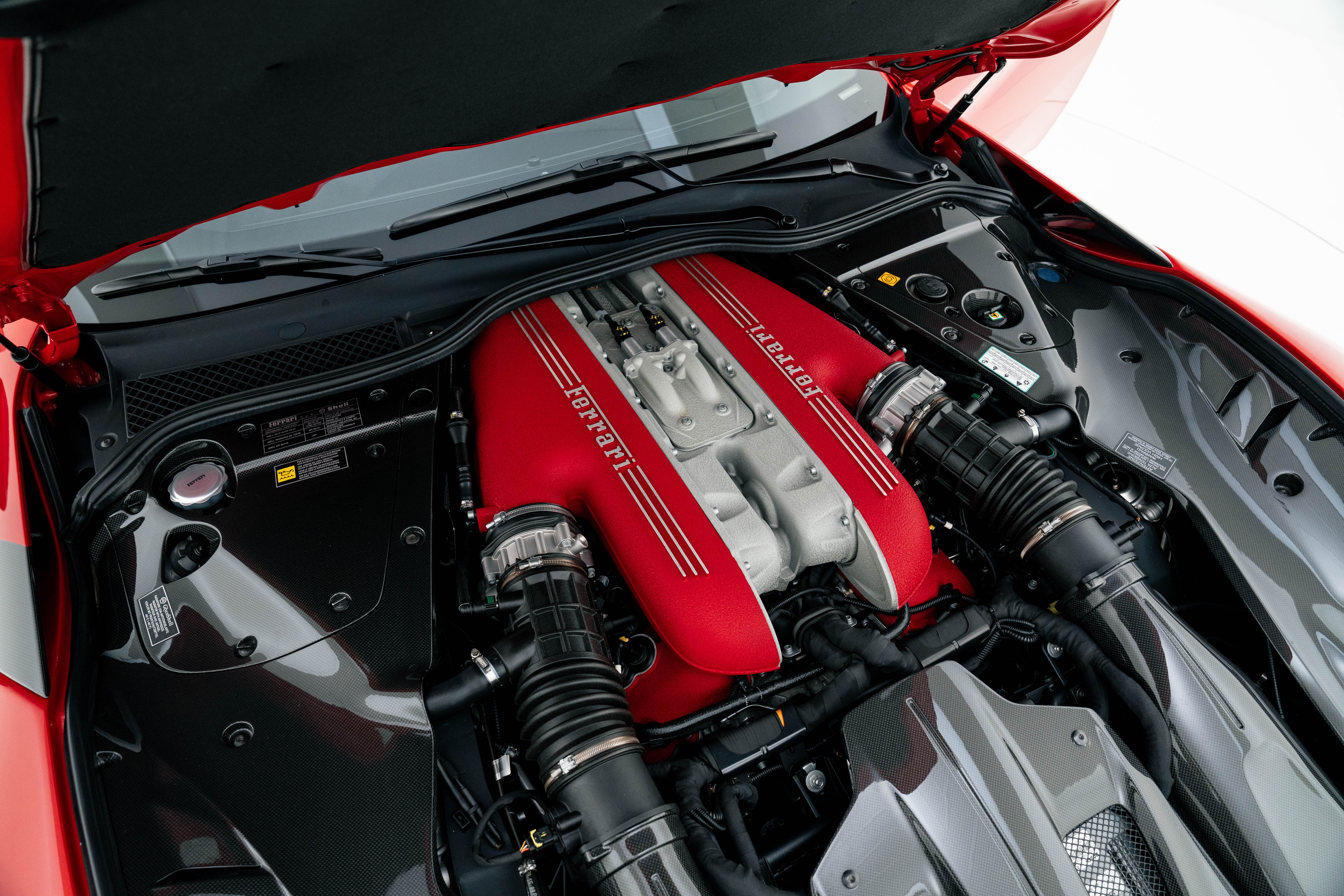2017 Ferrari F12tdf — Engine Bay