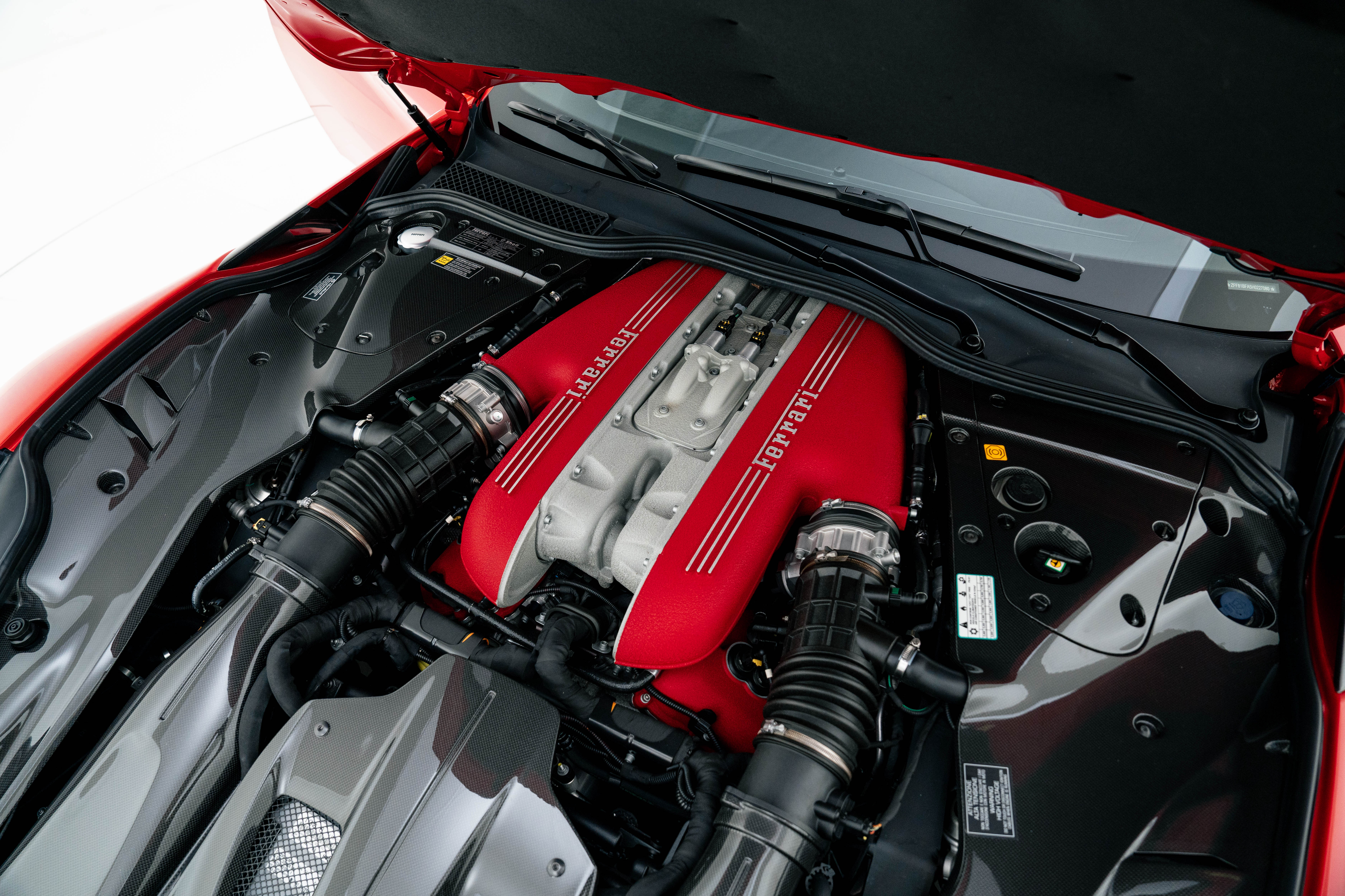 2017 Ferrari F12tdf — Engine Bay