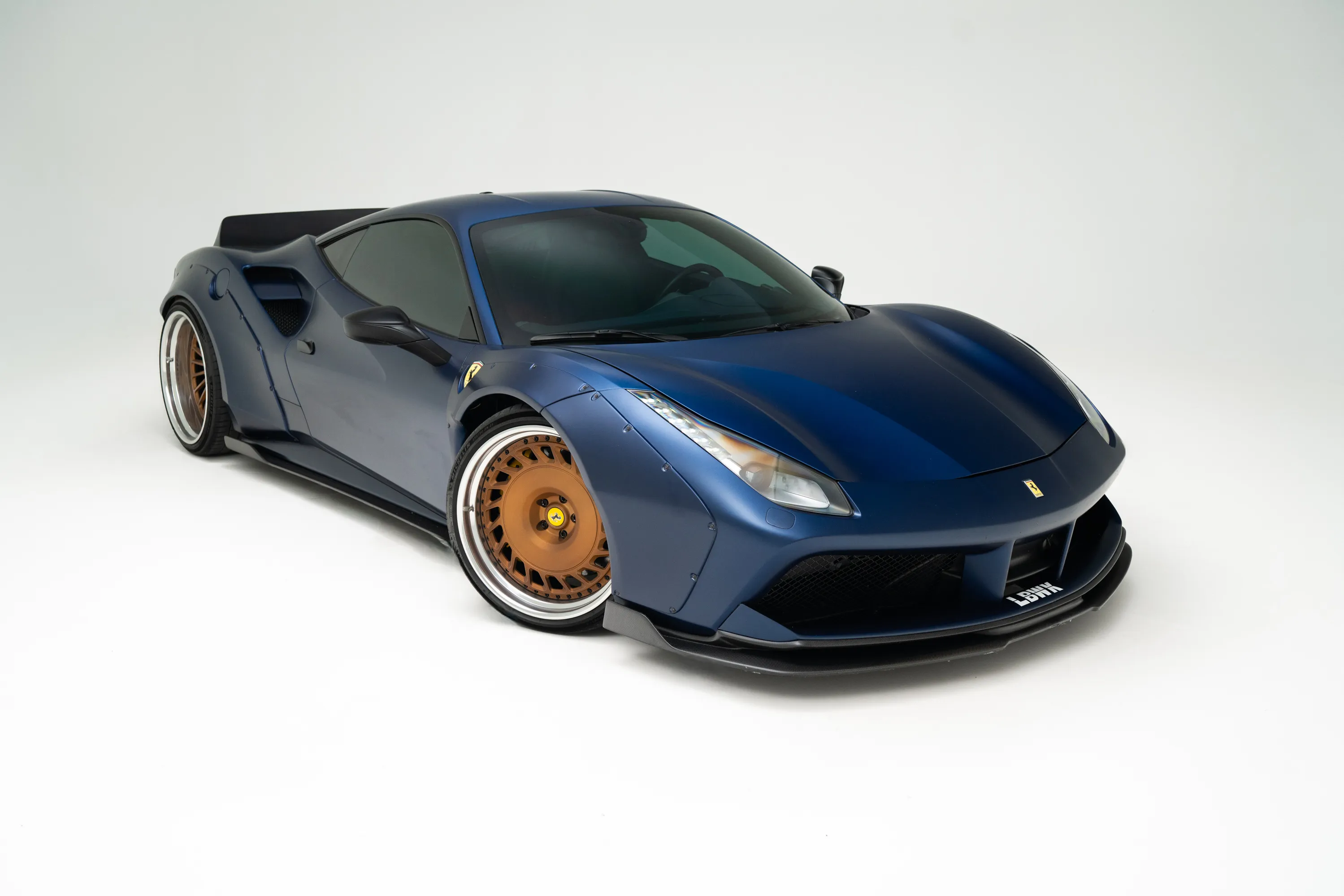 2017 Ferrari 488 GTB | 7,815 Miles, Liberty Walk Body Kit | duPont