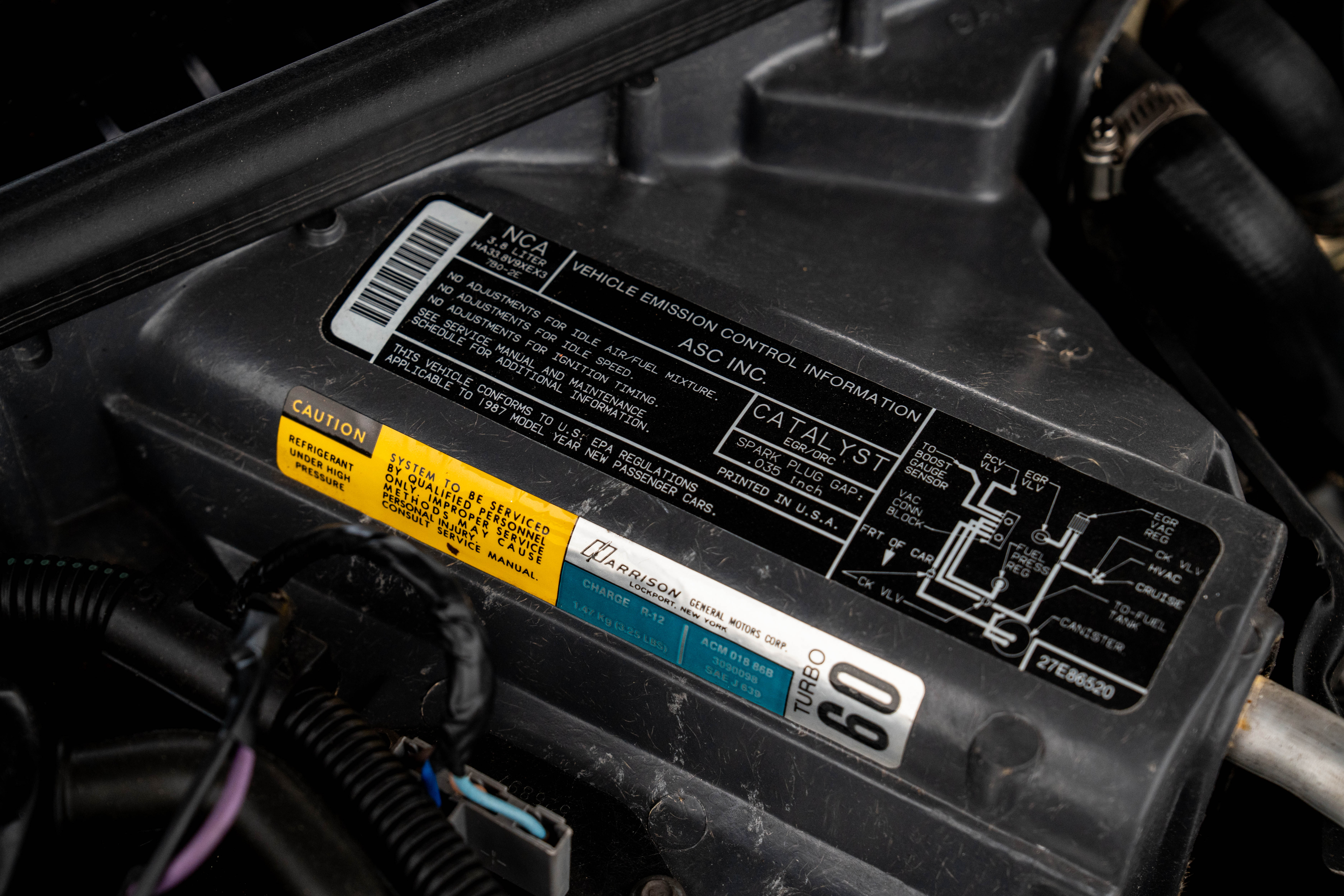 1987 Buick GNX — Engine Bay