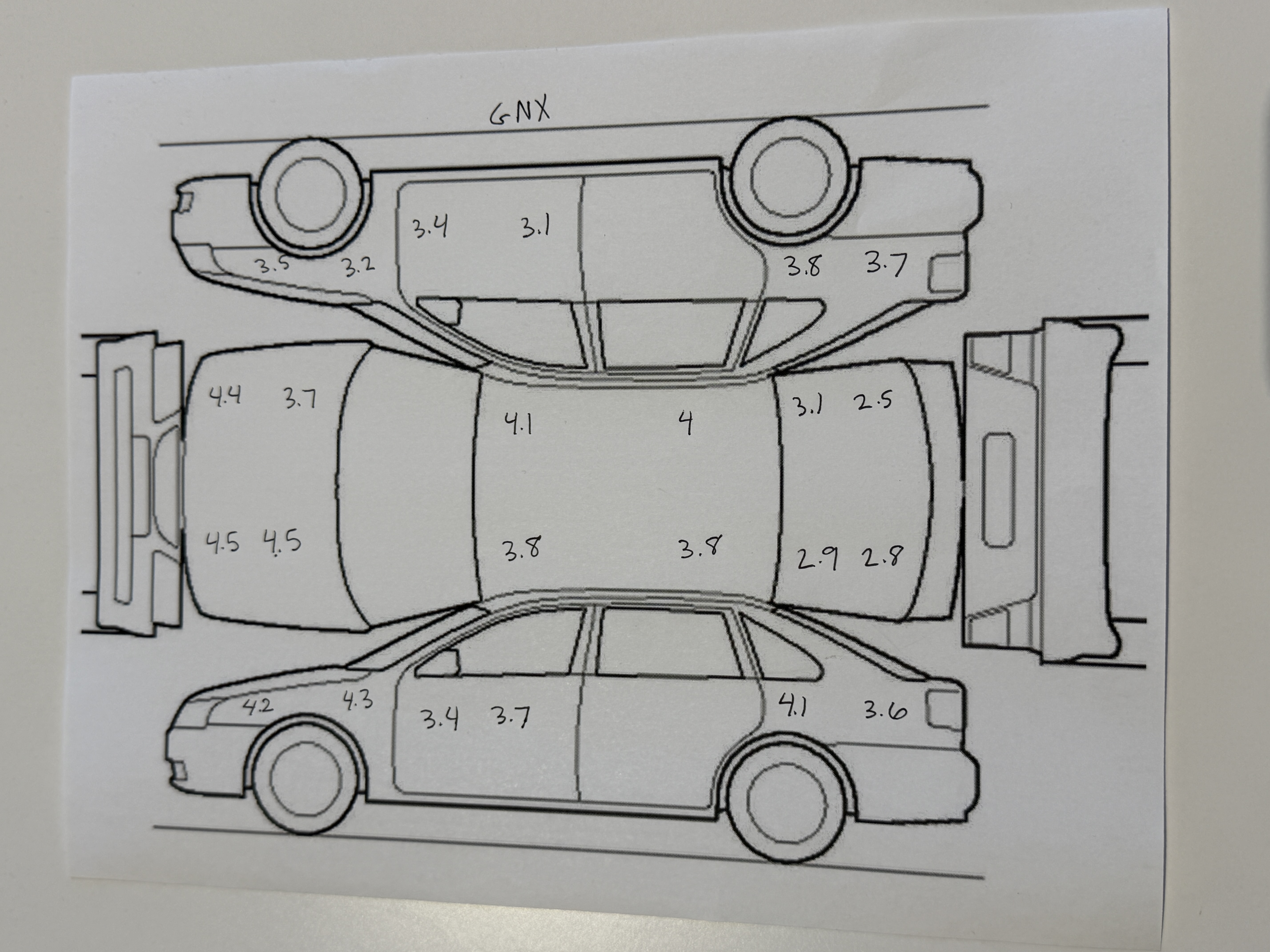 1987 Buick GNX — Extras