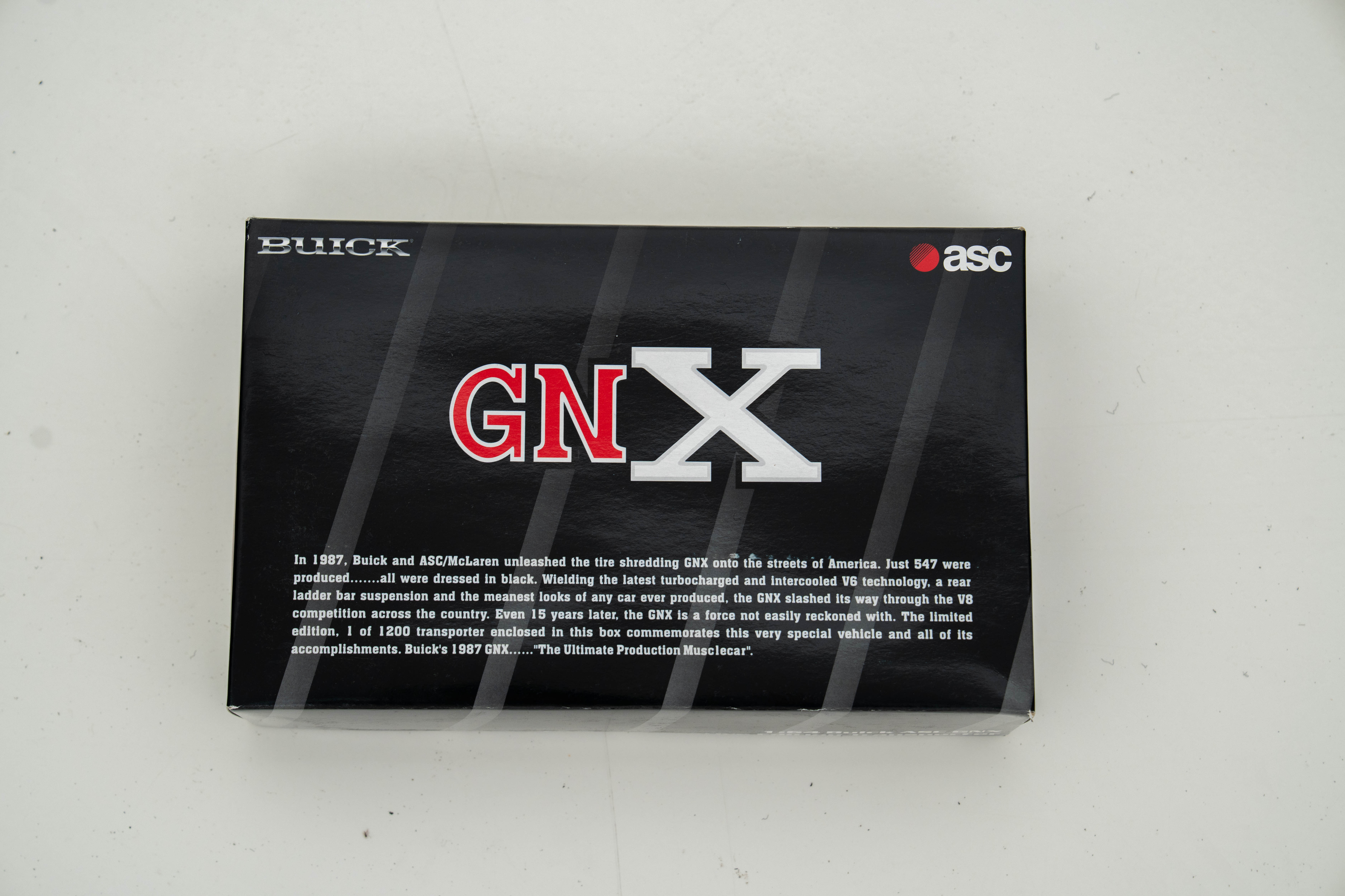 1987 Buick GNX — Extras