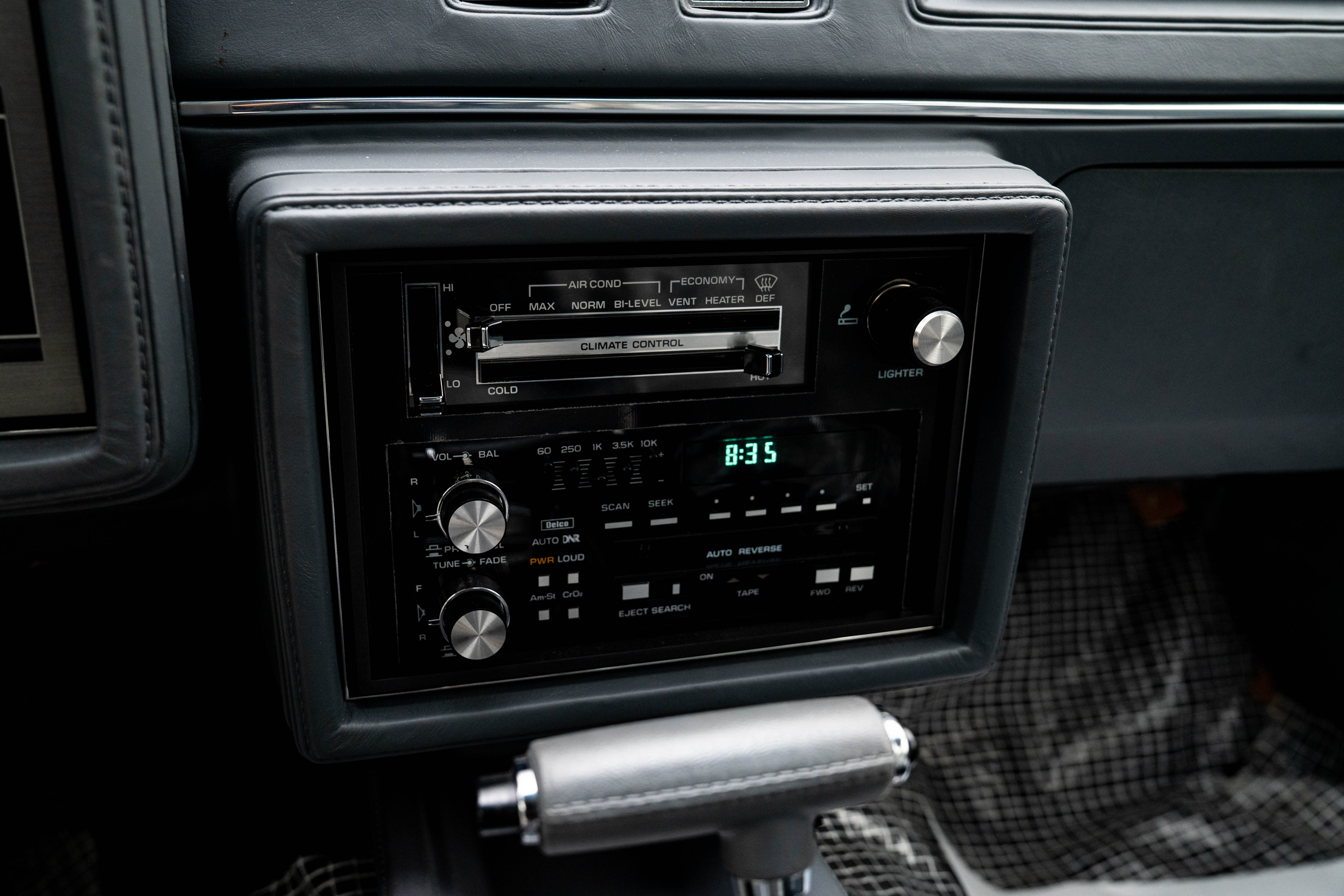 1987 Buick GNX — Interior