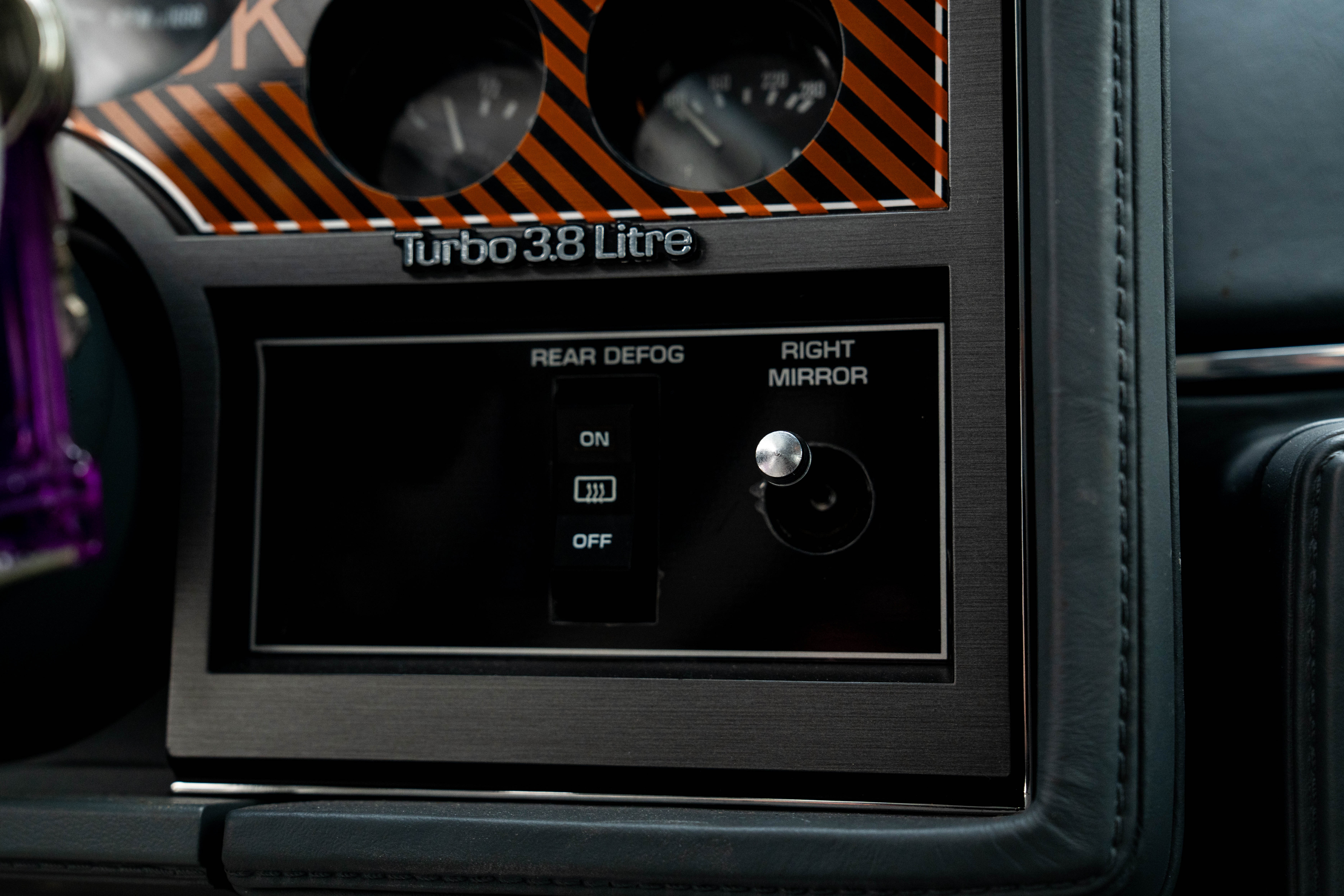 1987 Buick GNX — Interior