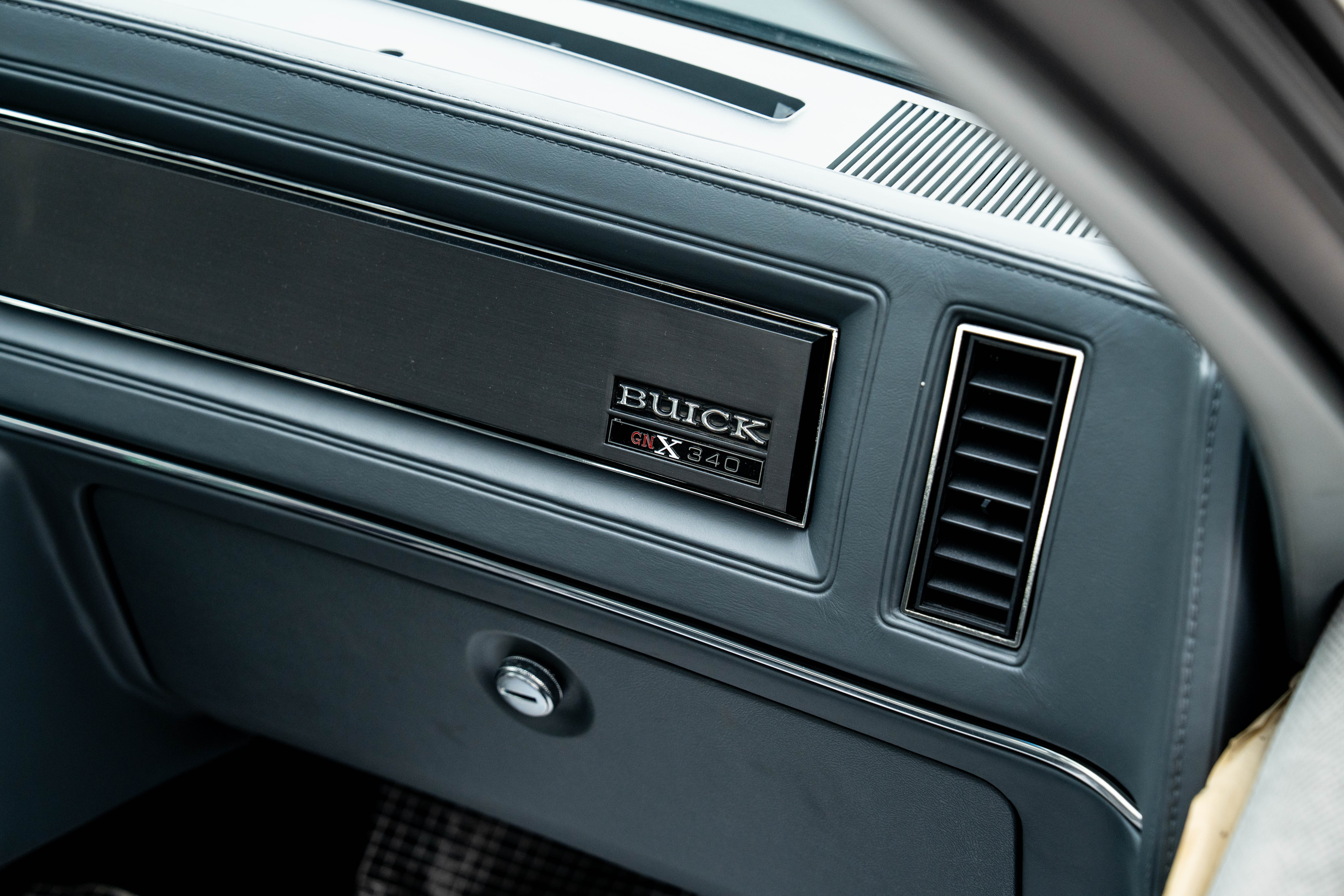 1987 Buick GNX — Interior