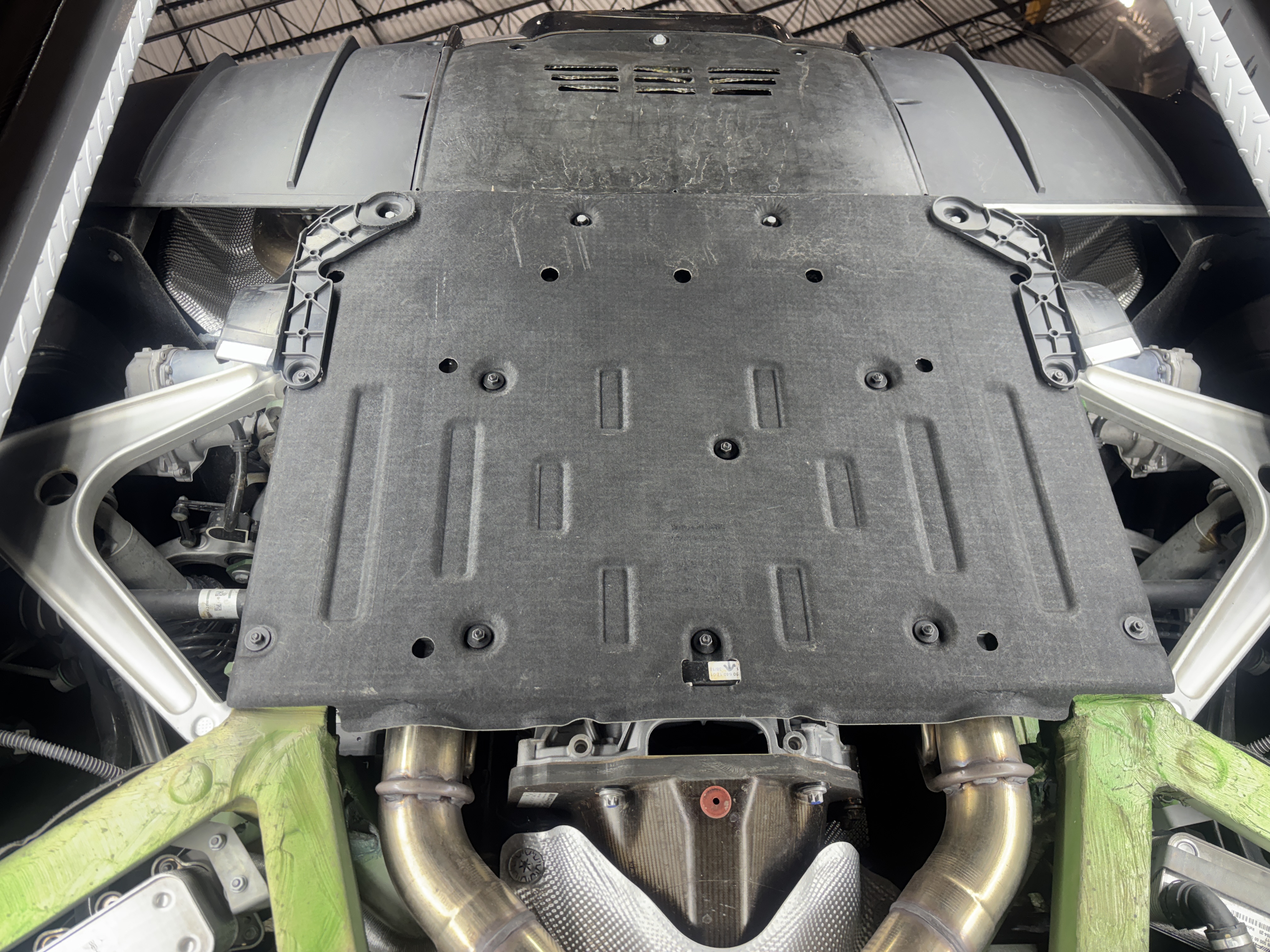 2018 Mercedes-AMG GT-R — Undercarriage