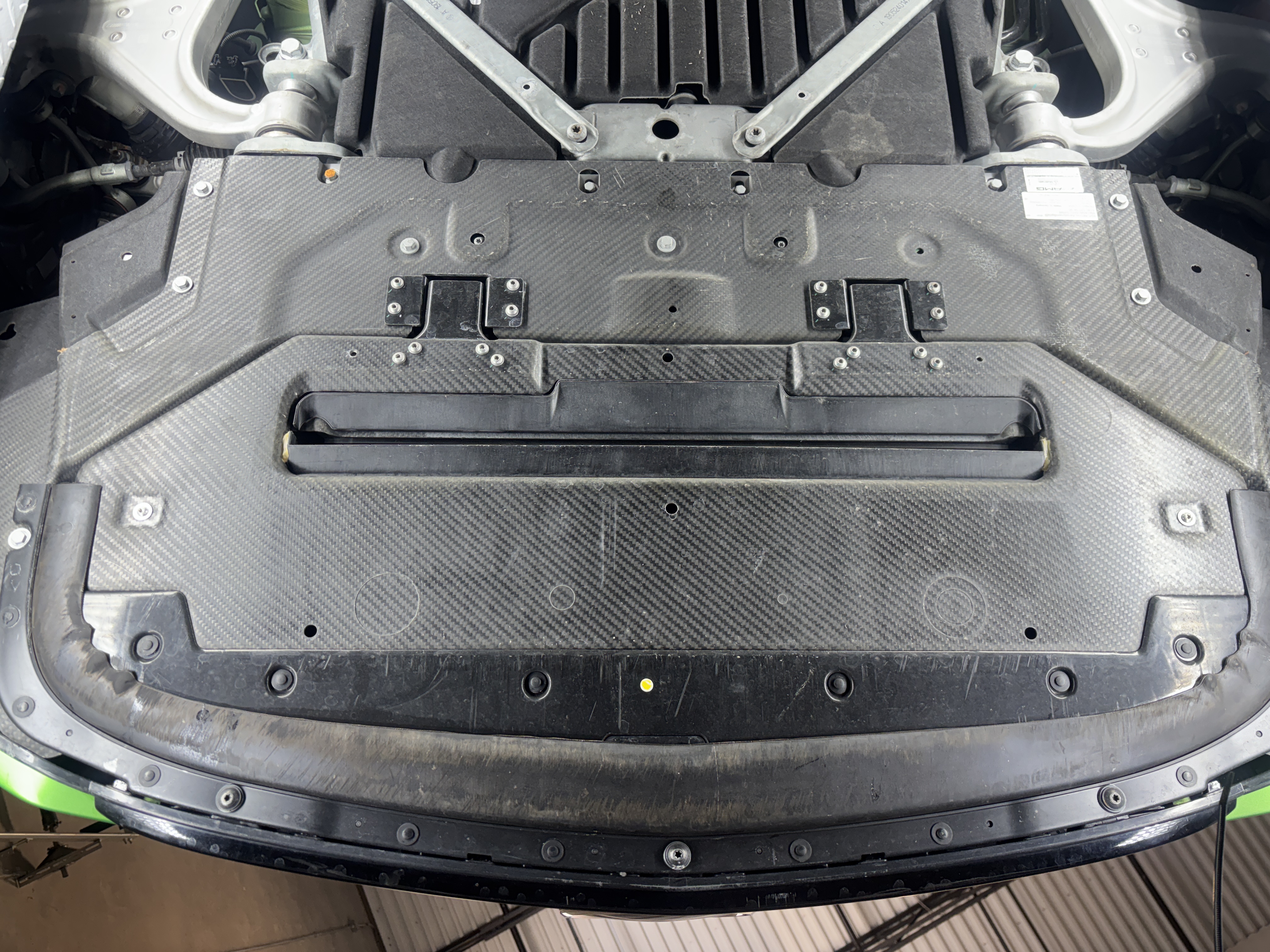 2018 Mercedes-AMG GT-R — Undercarriage