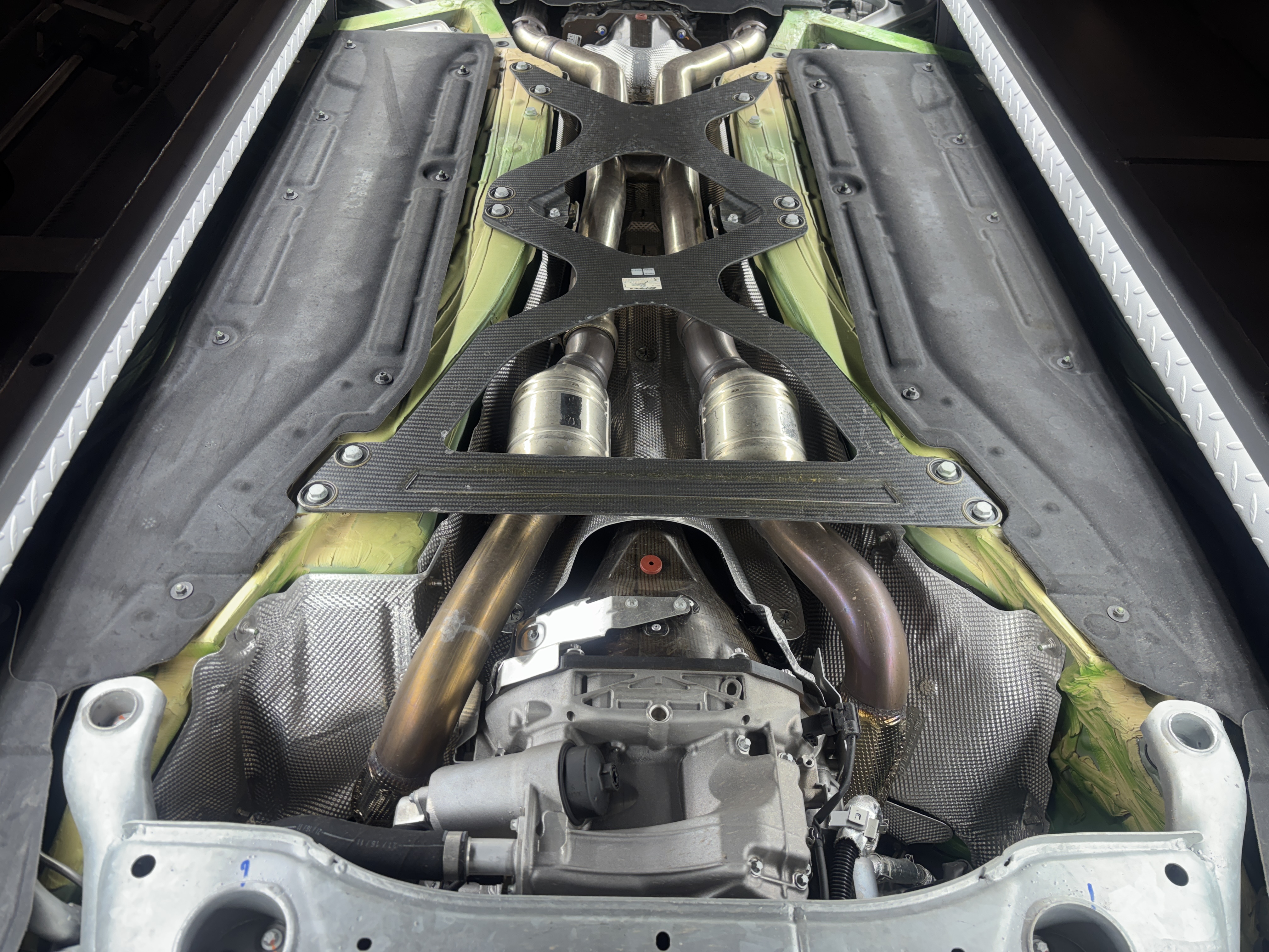2018 Mercedes-AMG GT-R — Undercarriage