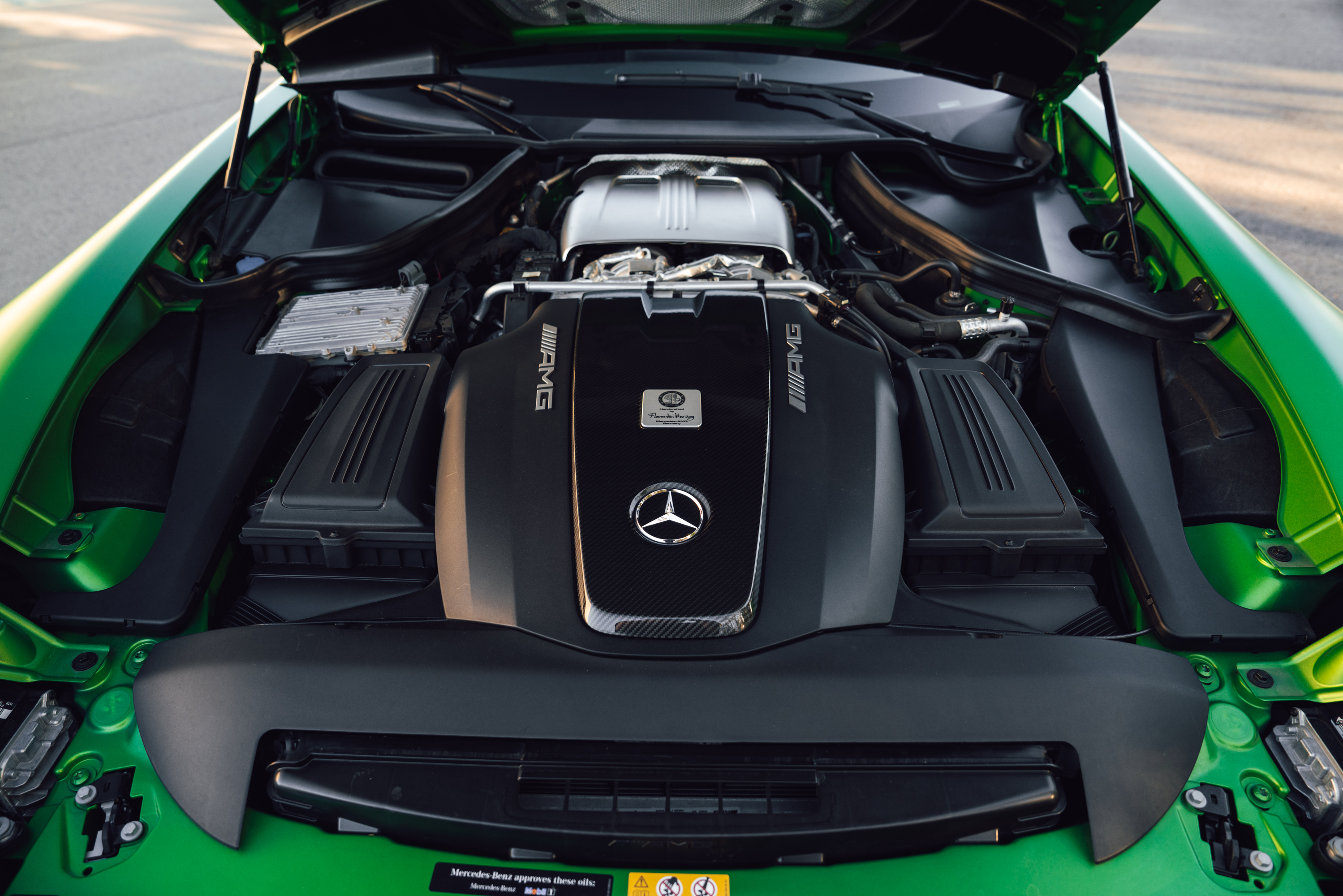 2018 Mercedes-AMG GT-R — Engine Bay