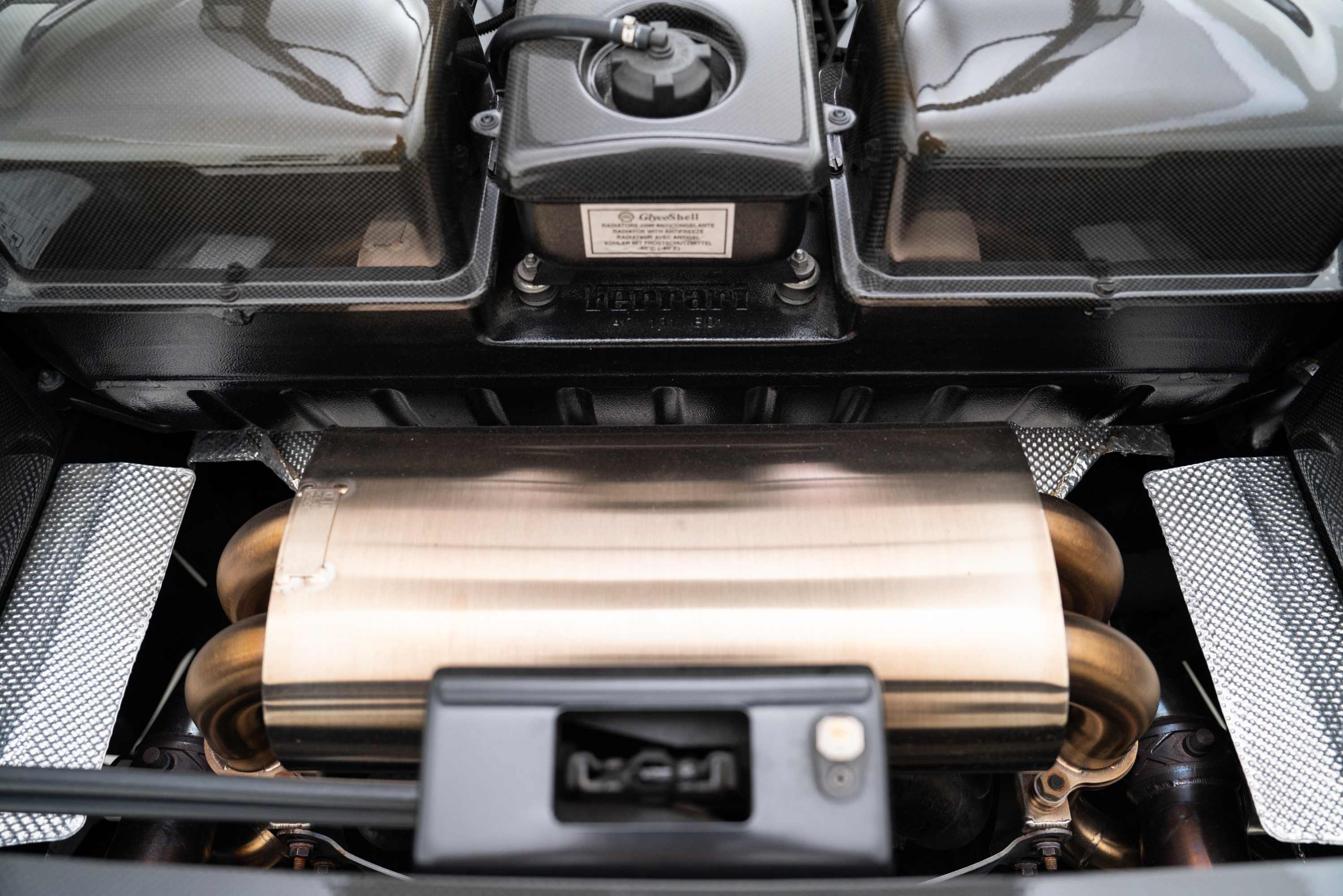 2009 Ferrari 430 Scuderia — Engine Bay