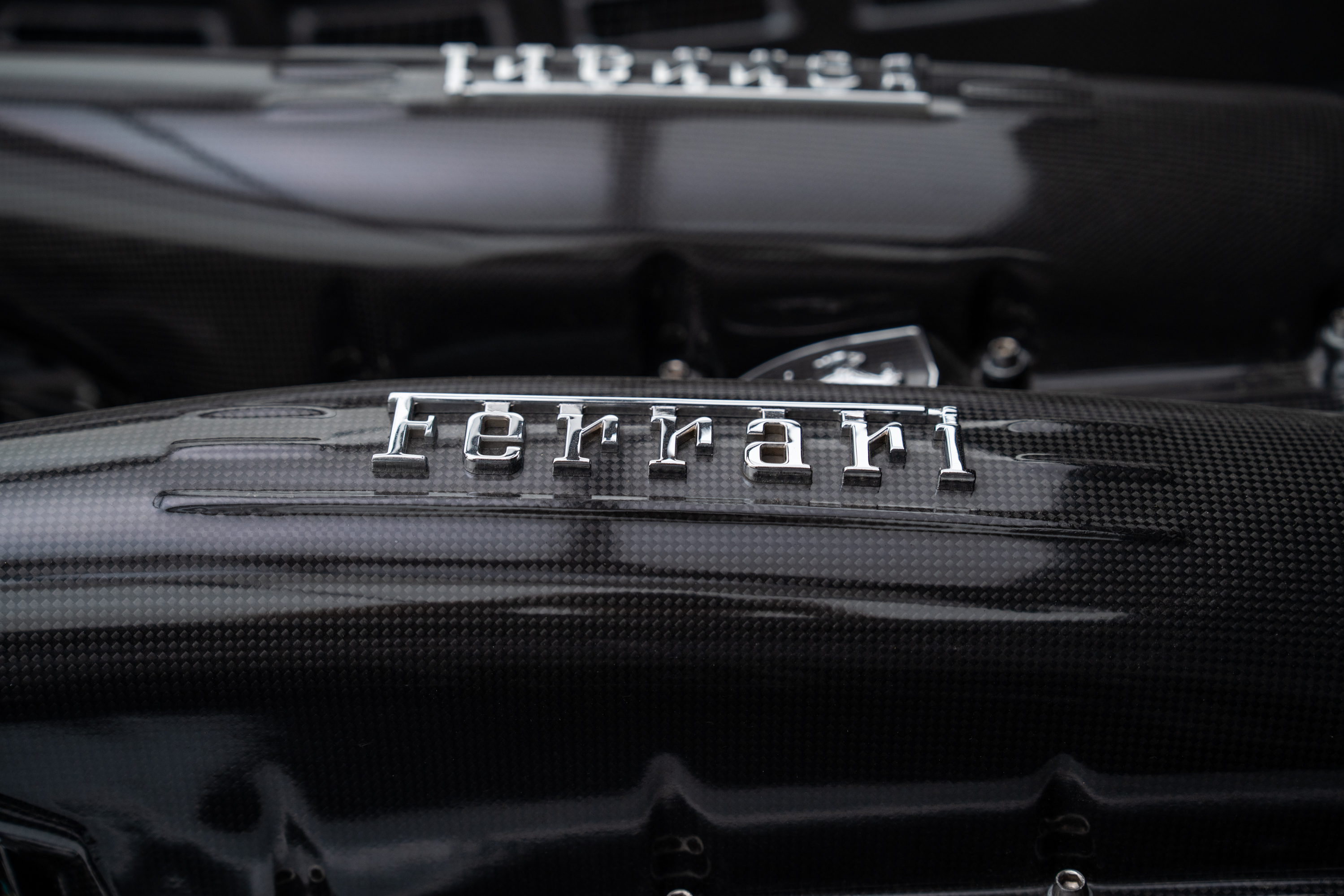 2009 Ferrari 430 Scuderia — Engine Bay