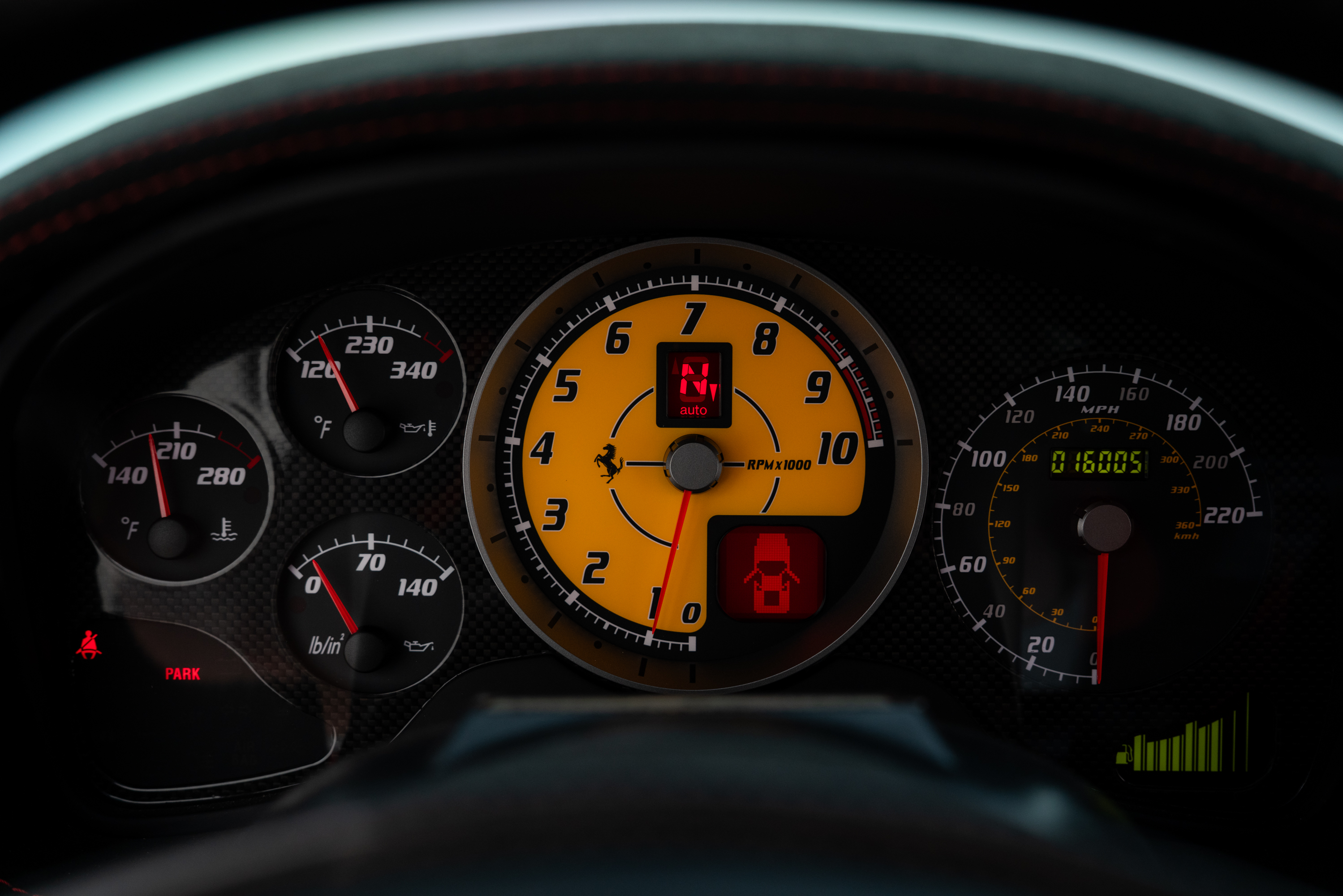 2009 Ferrari 430 Scuderia — Interior