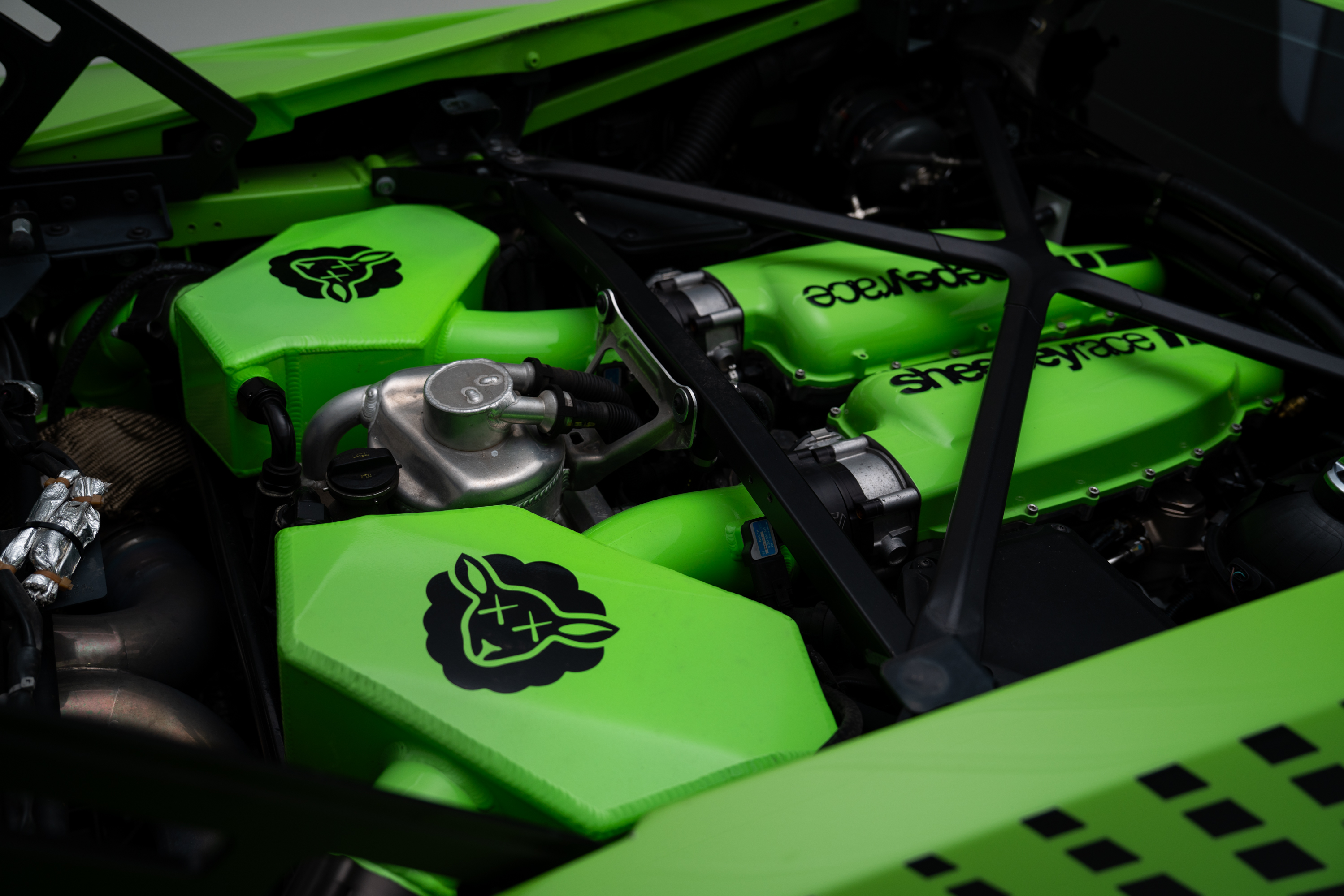 2022 Lamborghini Huracan STO — Engine Bay