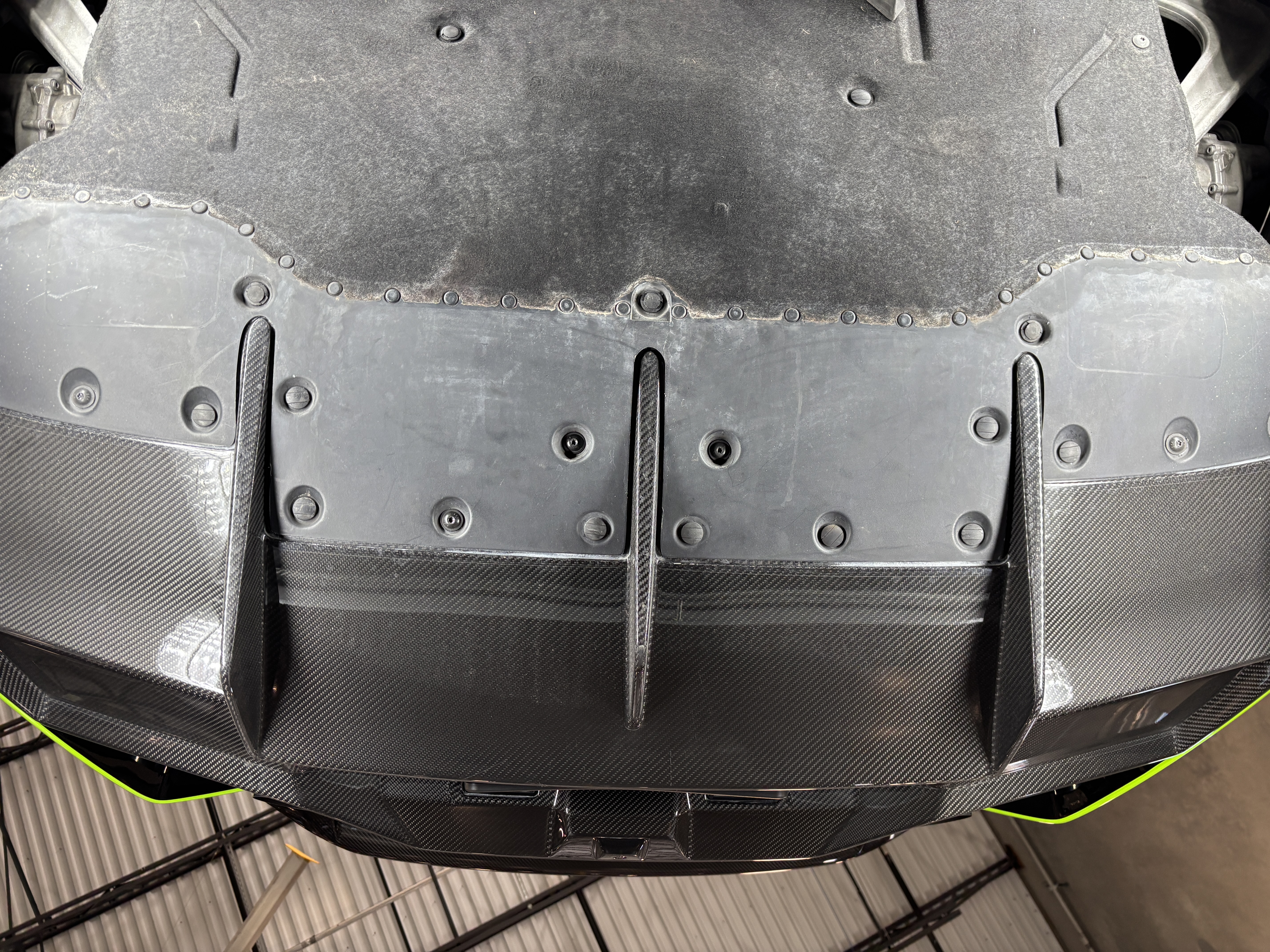2022 Lamborghini Huracan STO — Undercarriage