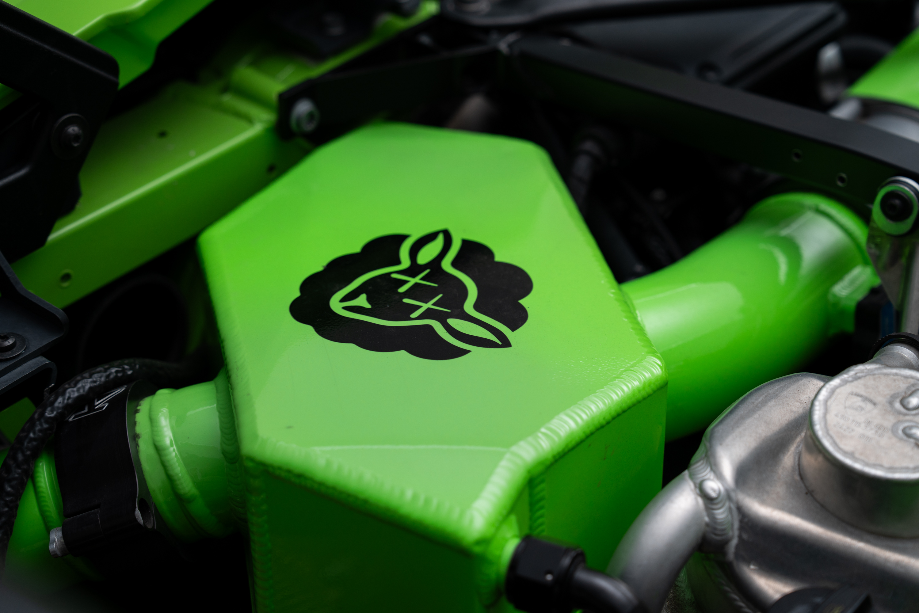 2022 Lamborghini Huracan STO — Engine Bay