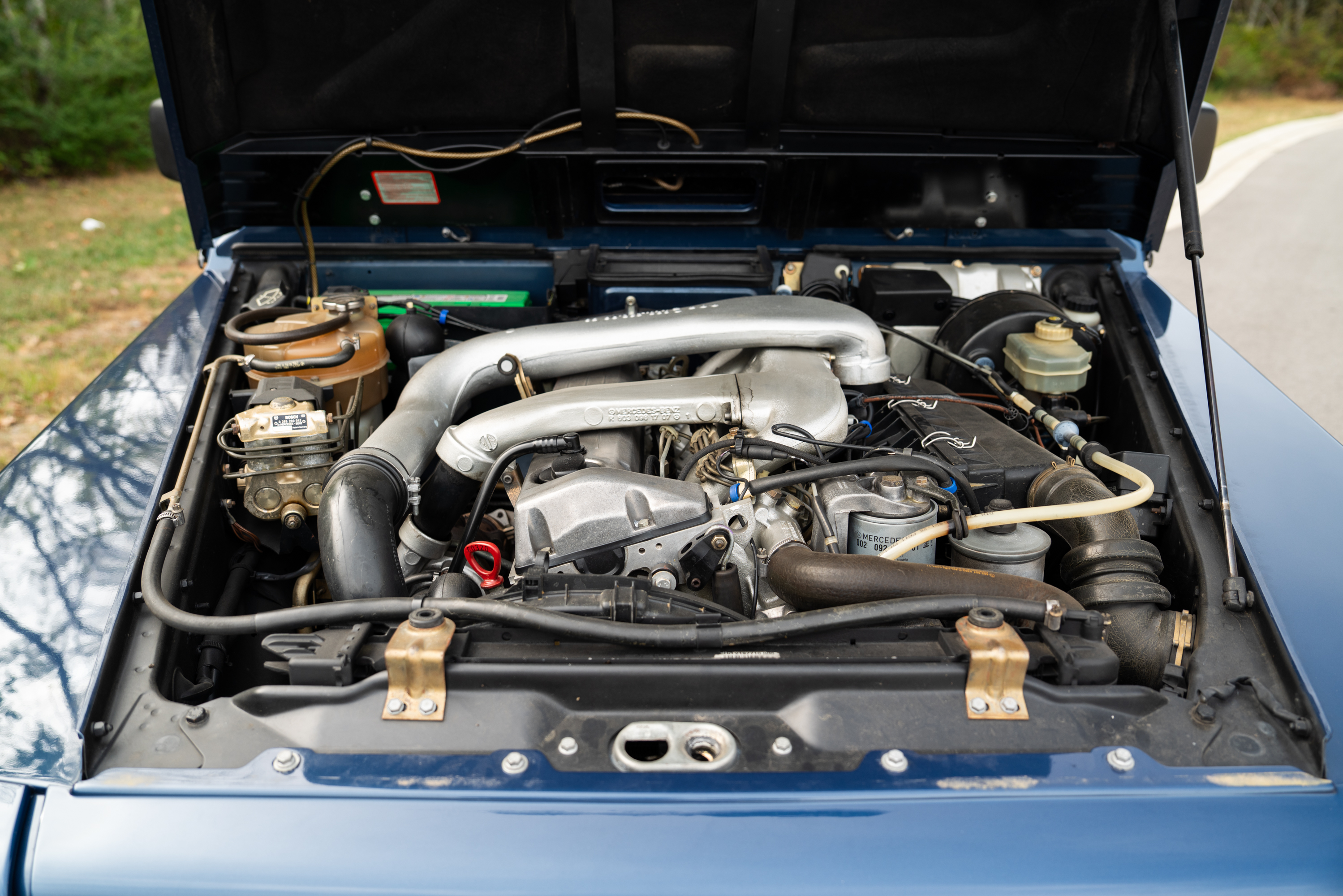 1994 Mercedes-Benz G350TD Cabriolet — Engine Bay