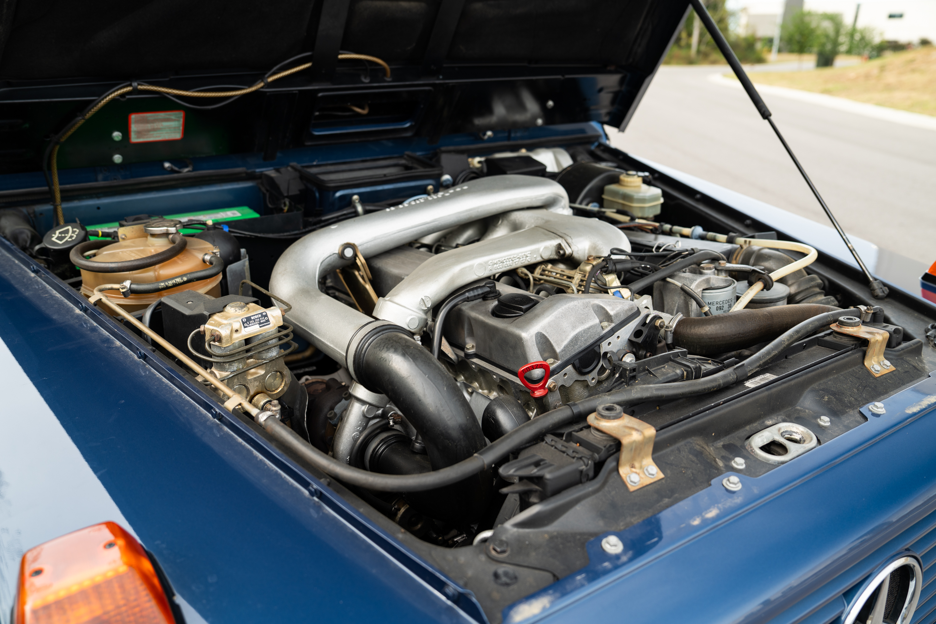 1994 Mercedes-Benz G350TD Cabriolet — Engine Bay