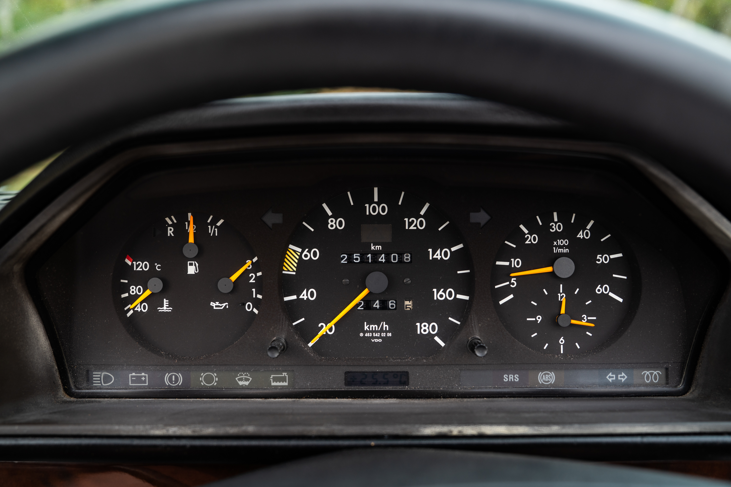 1994 Mercedes-Benz G350TD Cabriolet — Interior