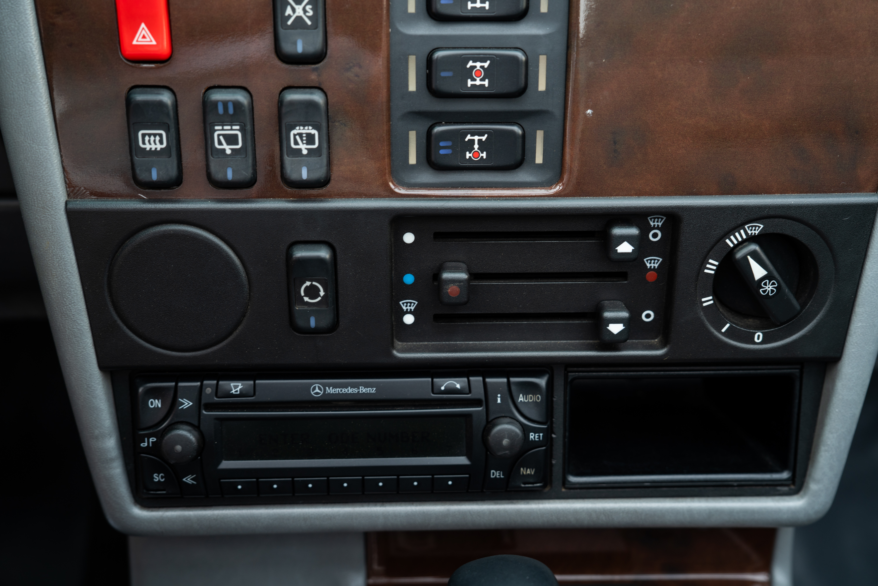 1994 Mercedes-Benz G350TD Cabriolet — Interior