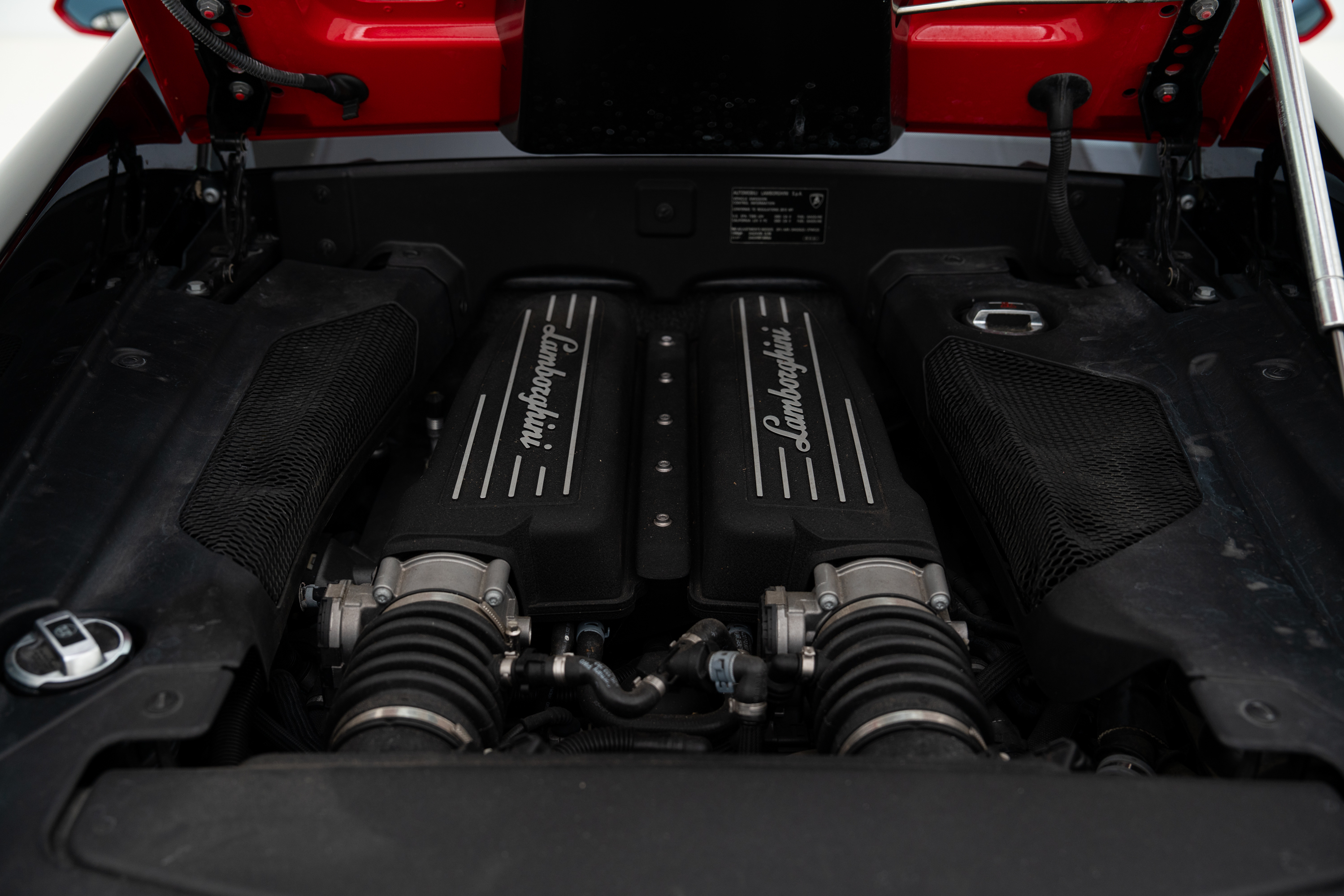 2013 Lamborghini Gallardo LP 560-4 — Engine Bay