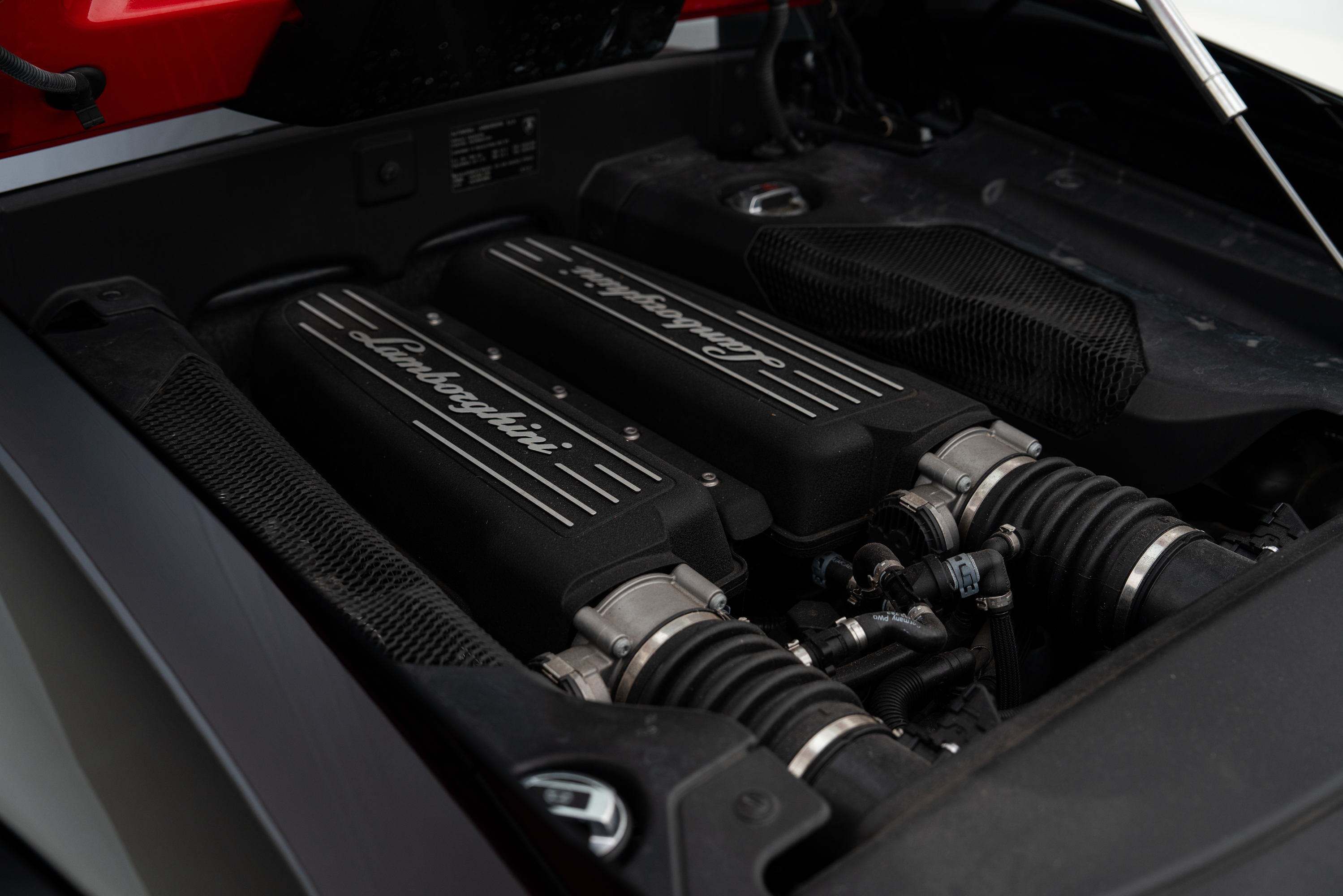 2013 Lamborghini Gallardo LP 560-4 — Engine Bay