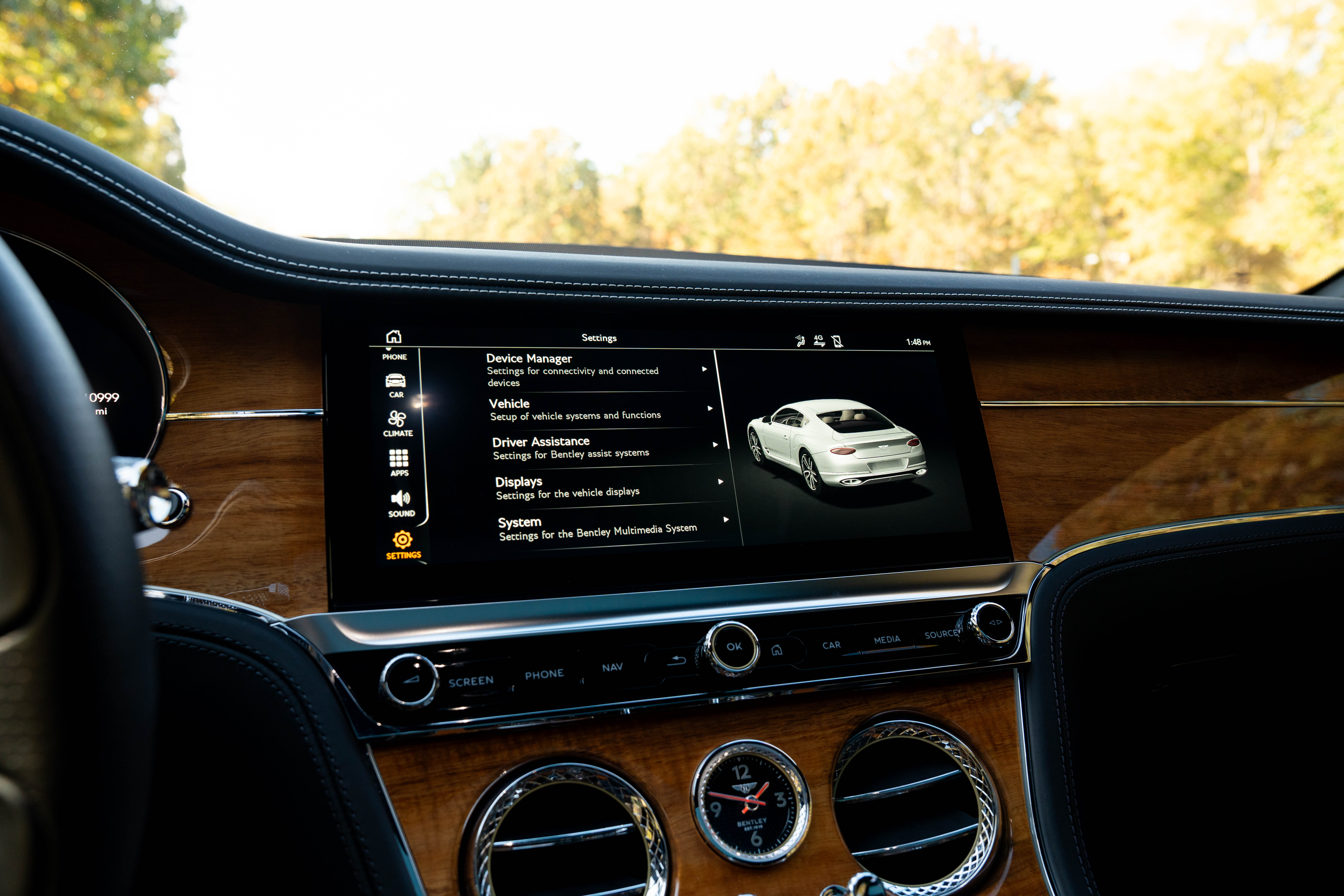 2020 Bentley Continental GT — Interior