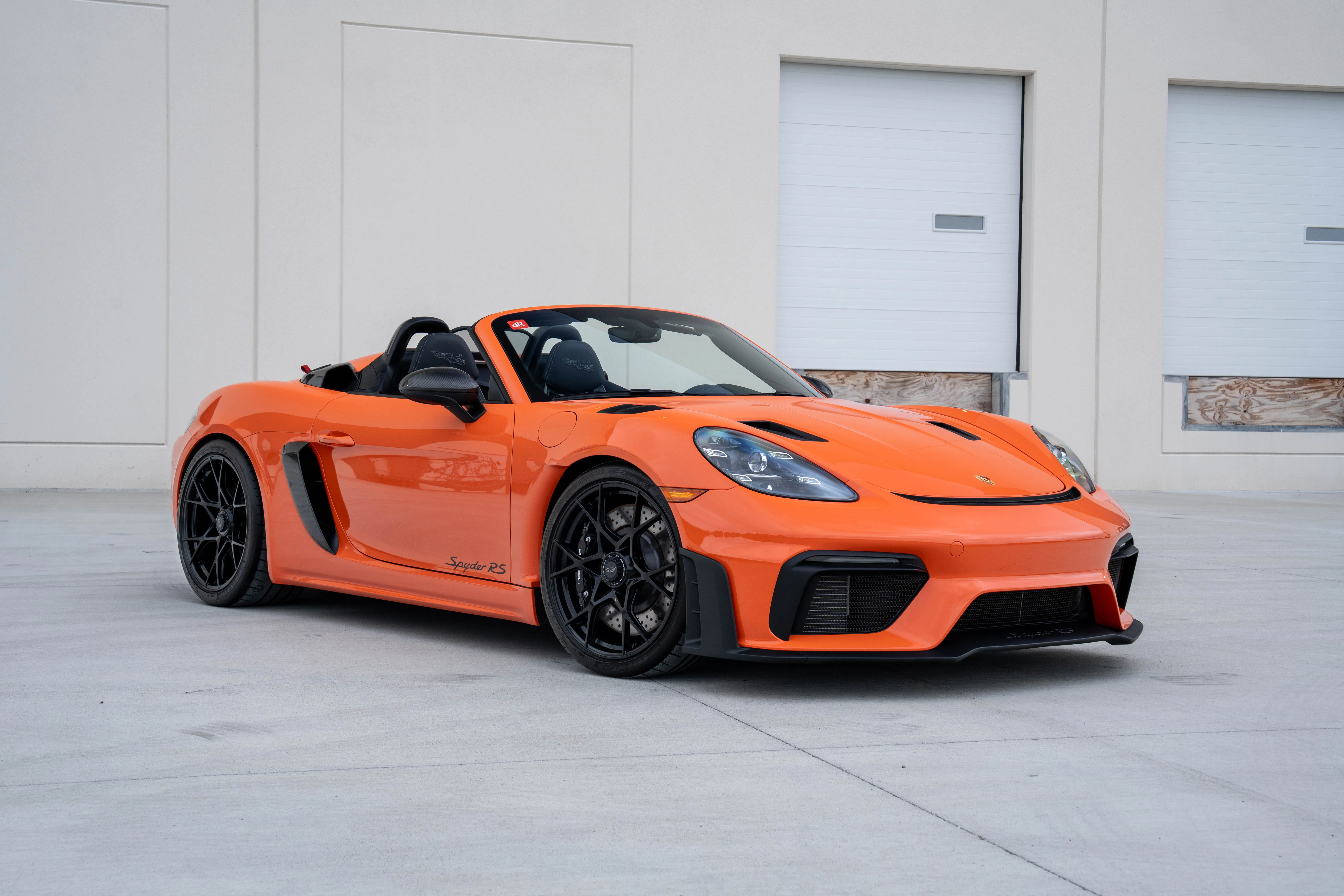 Porsche Boxster サンシェード 2024 Porsche Boxster Spyder RS | 461 Miles, PTS Gulf Orange