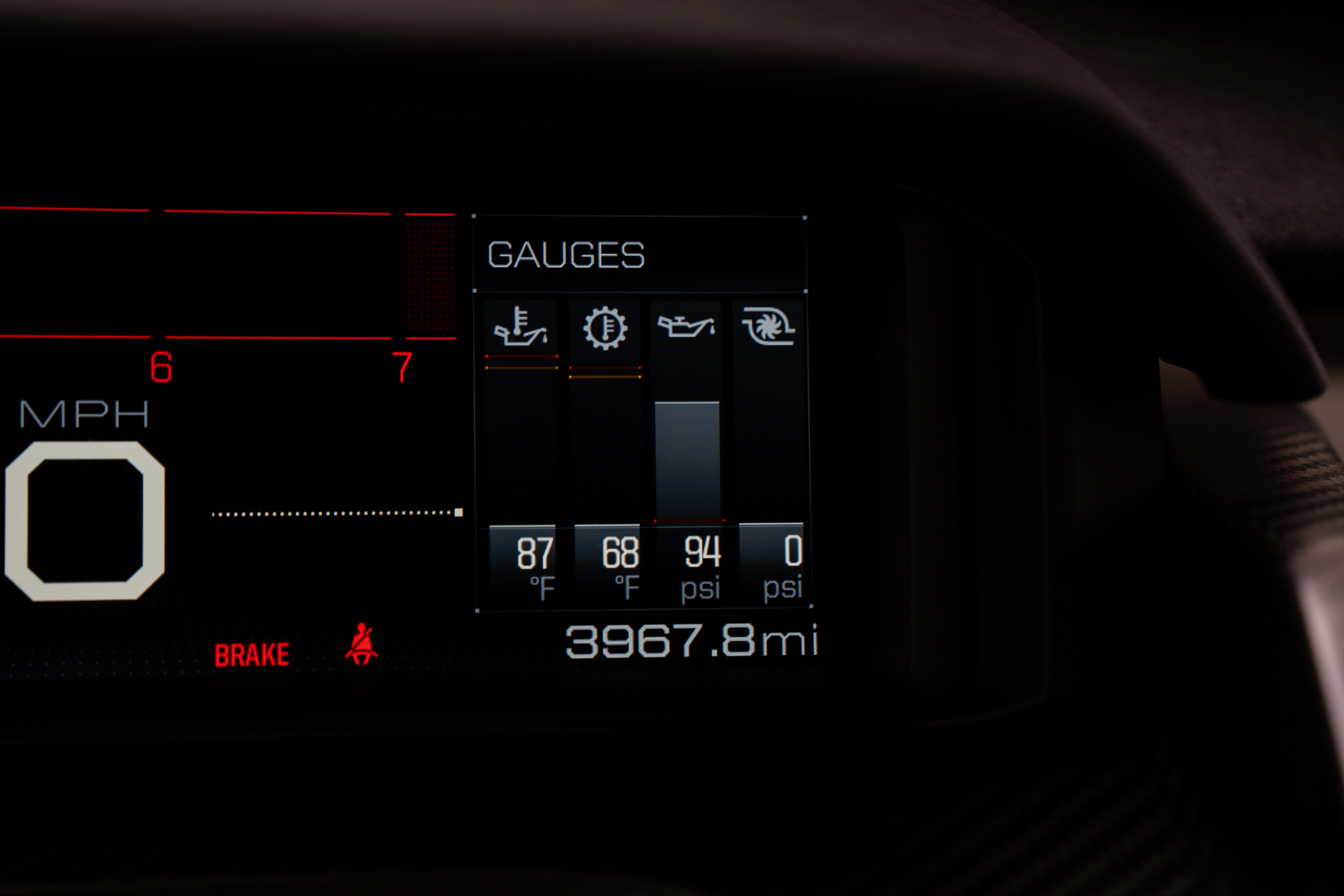 2017 Ford GT — Interior