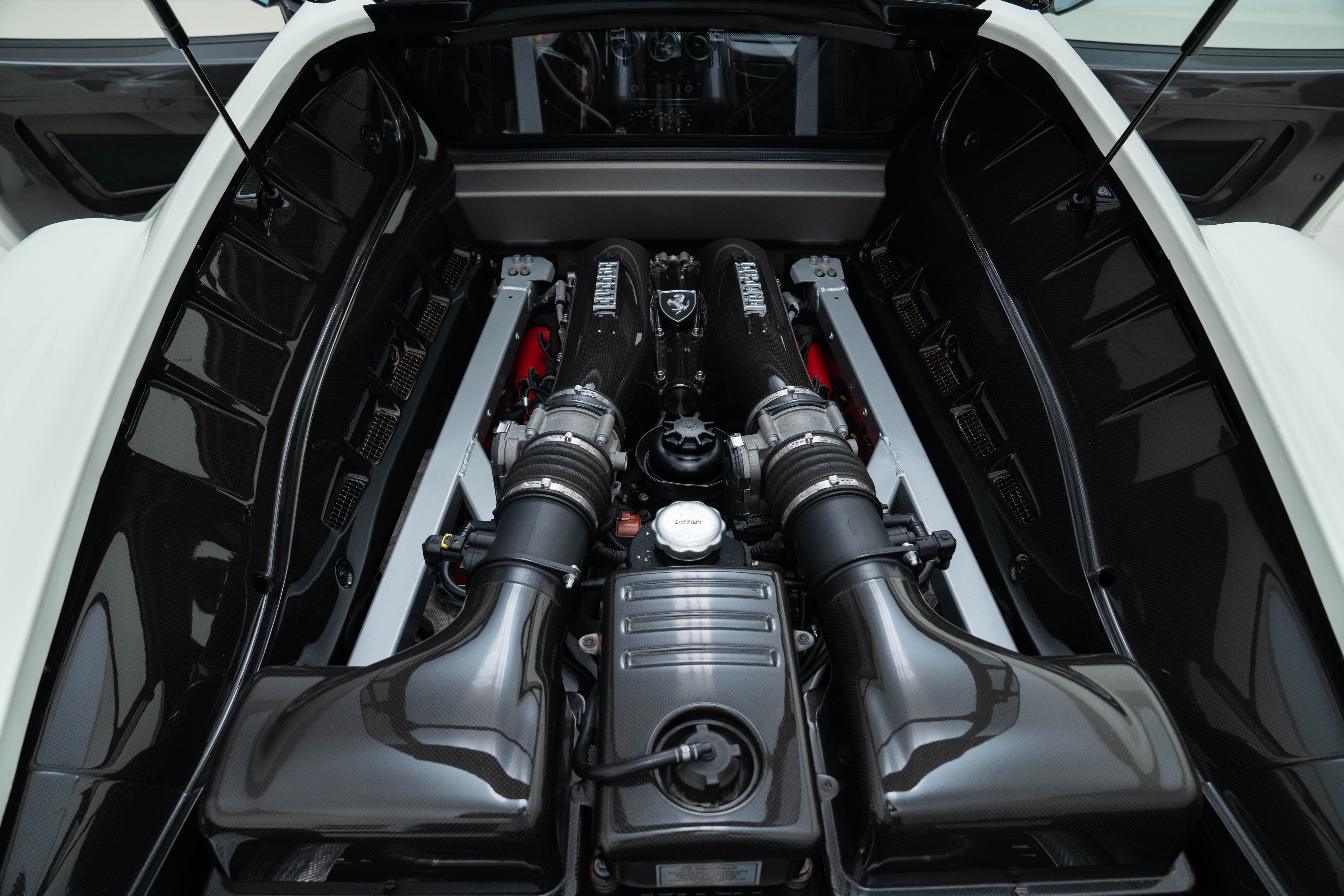 2008 Ferrari 430 Scuderia — Engine Bay