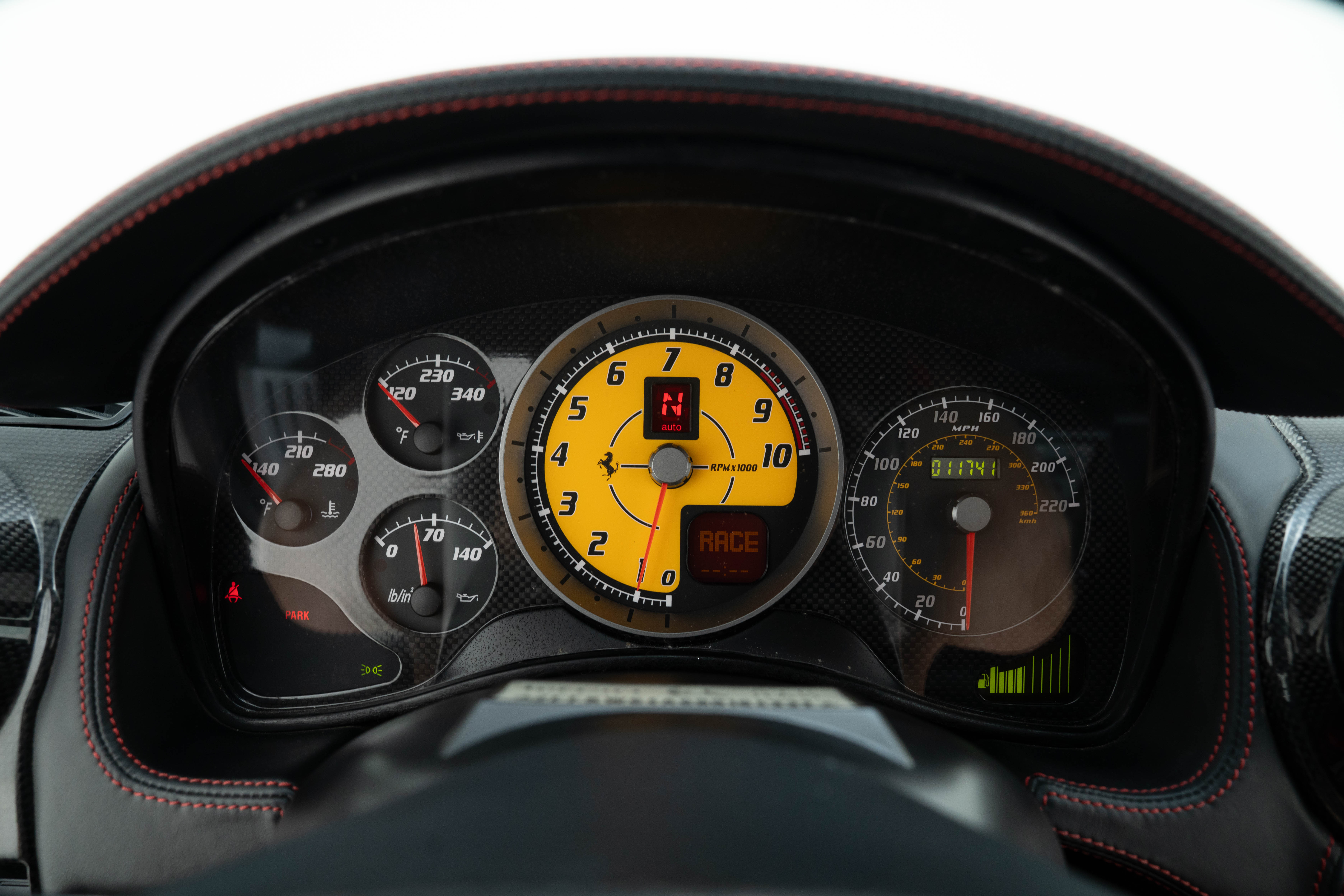 2008 Ferrari 430 Scuderia — Interior