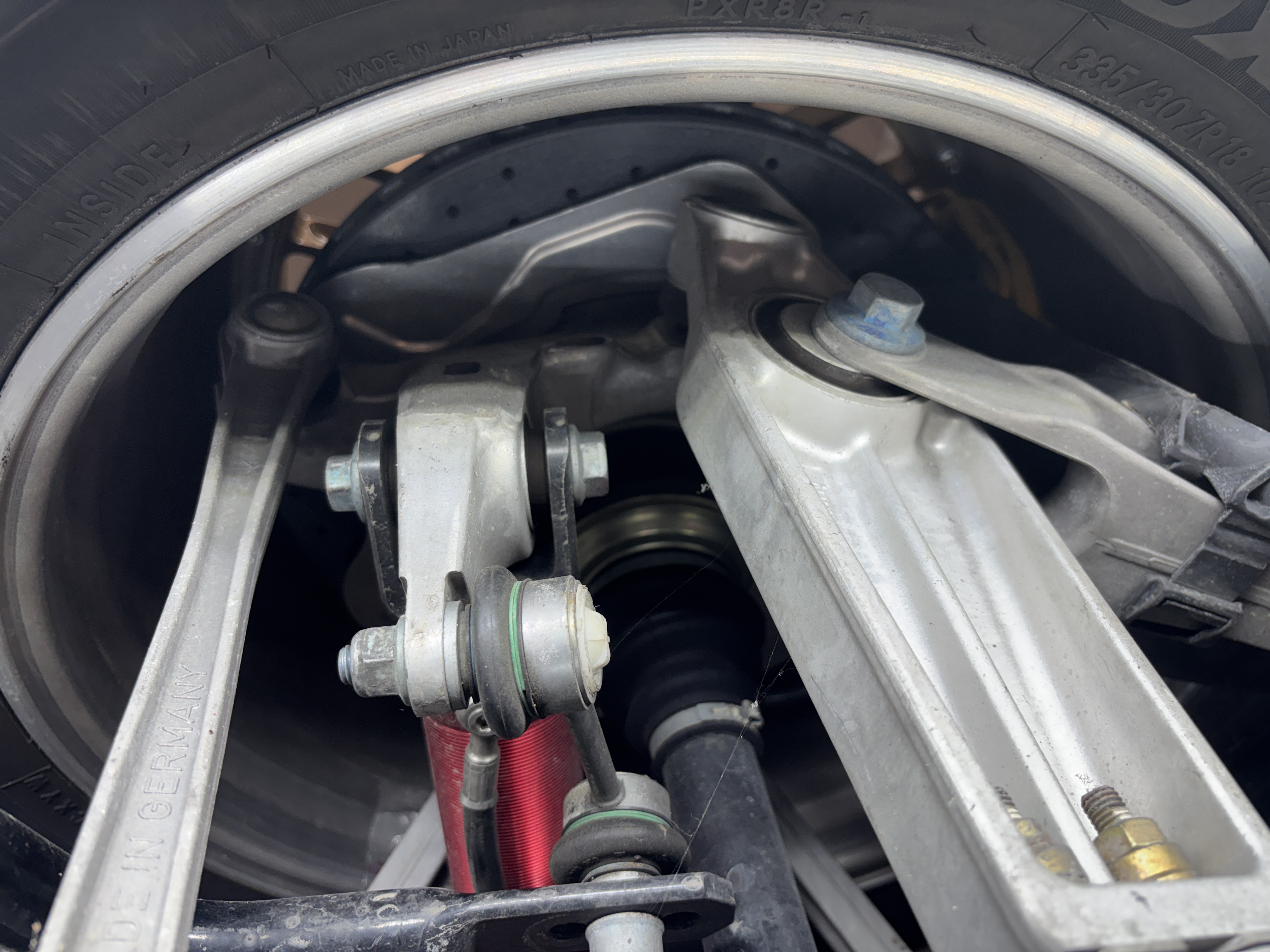 2007 Porsche 911 GT3 RS — Undercarriage