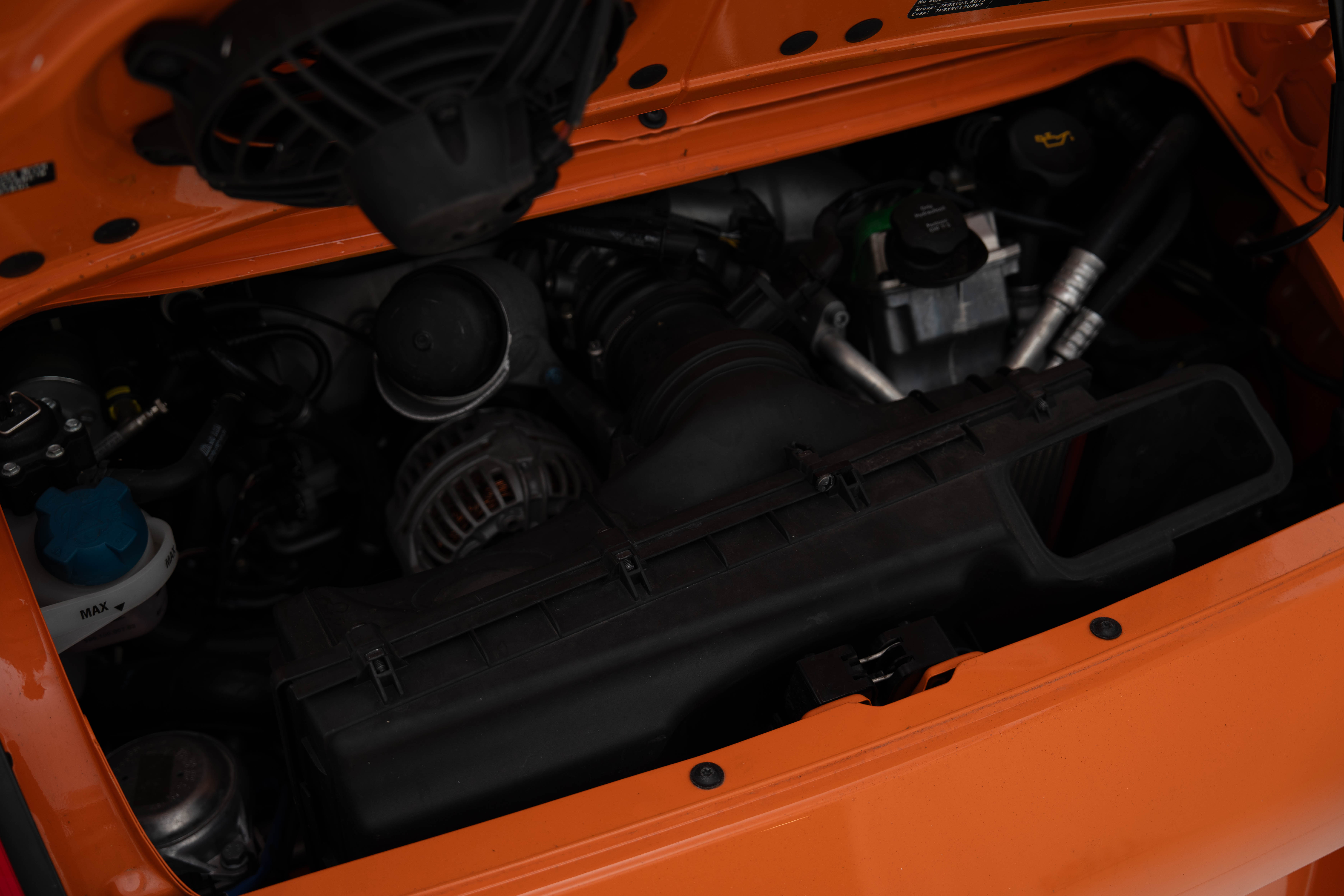 2007 Porsche 911 GT3 RS — Engine Bay
