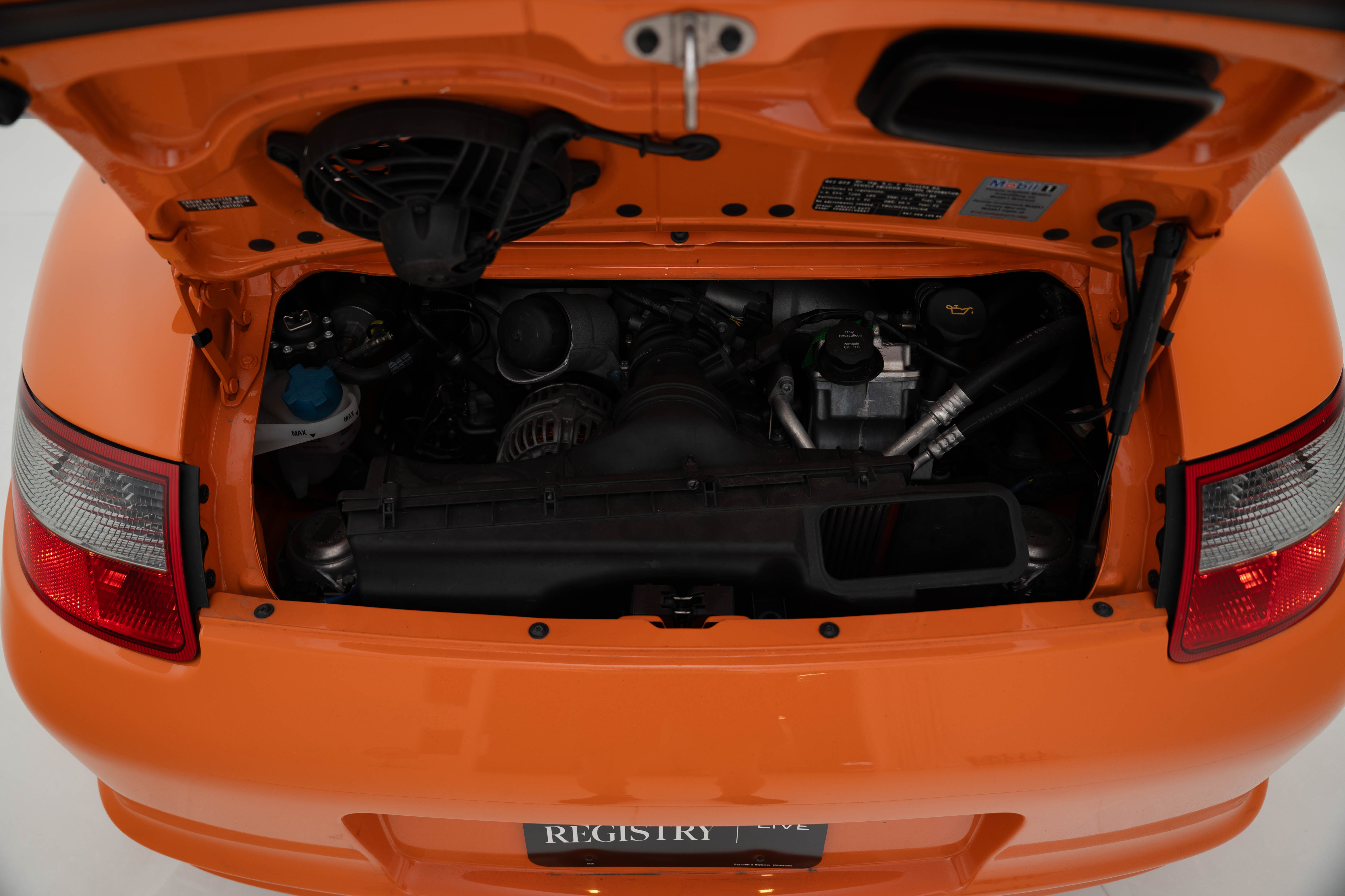 2007 Porsche 911 GT3 RS — Engine Bay
