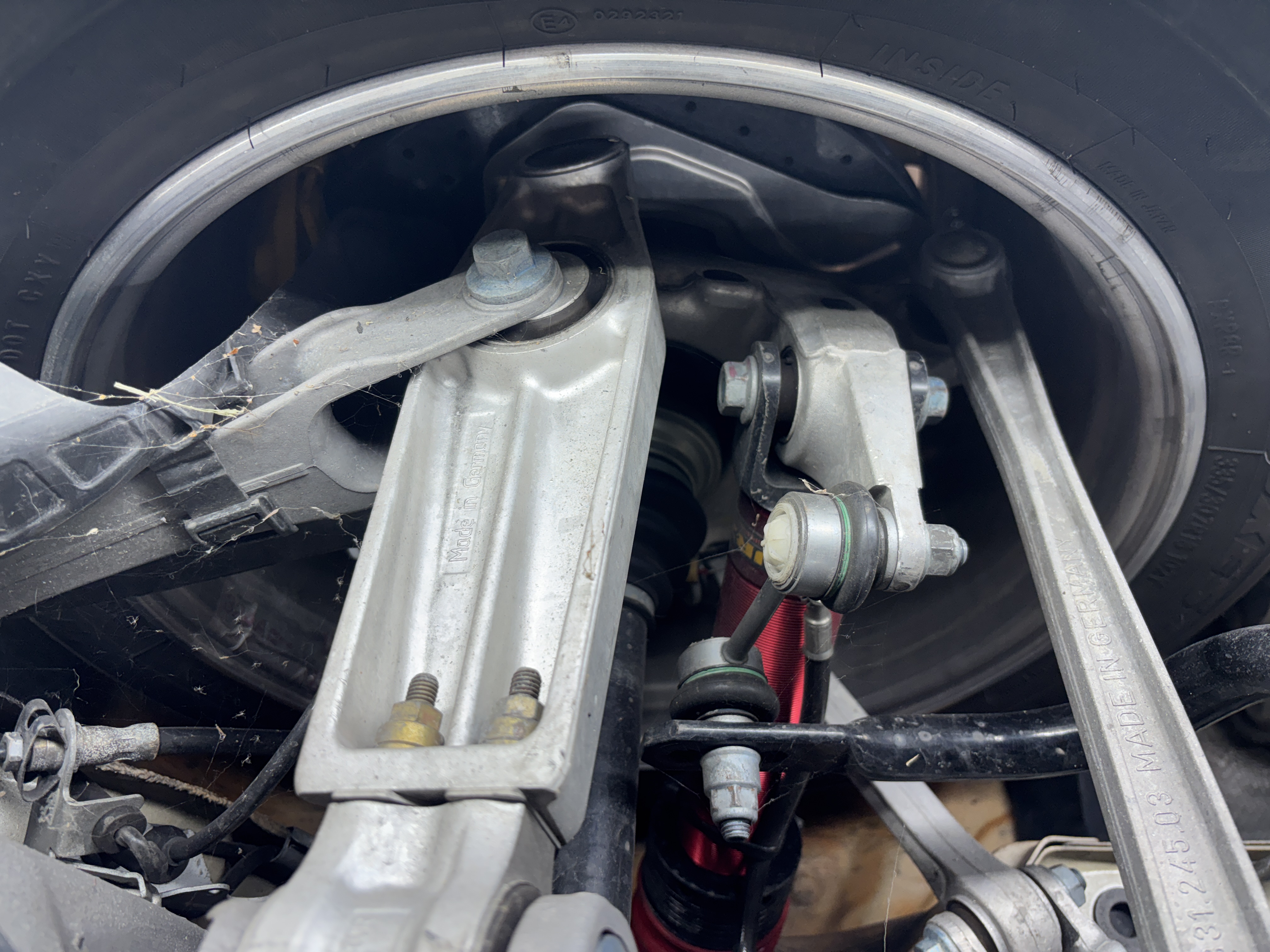 2007 Porsche 911 GT3 RS — Undercarriage