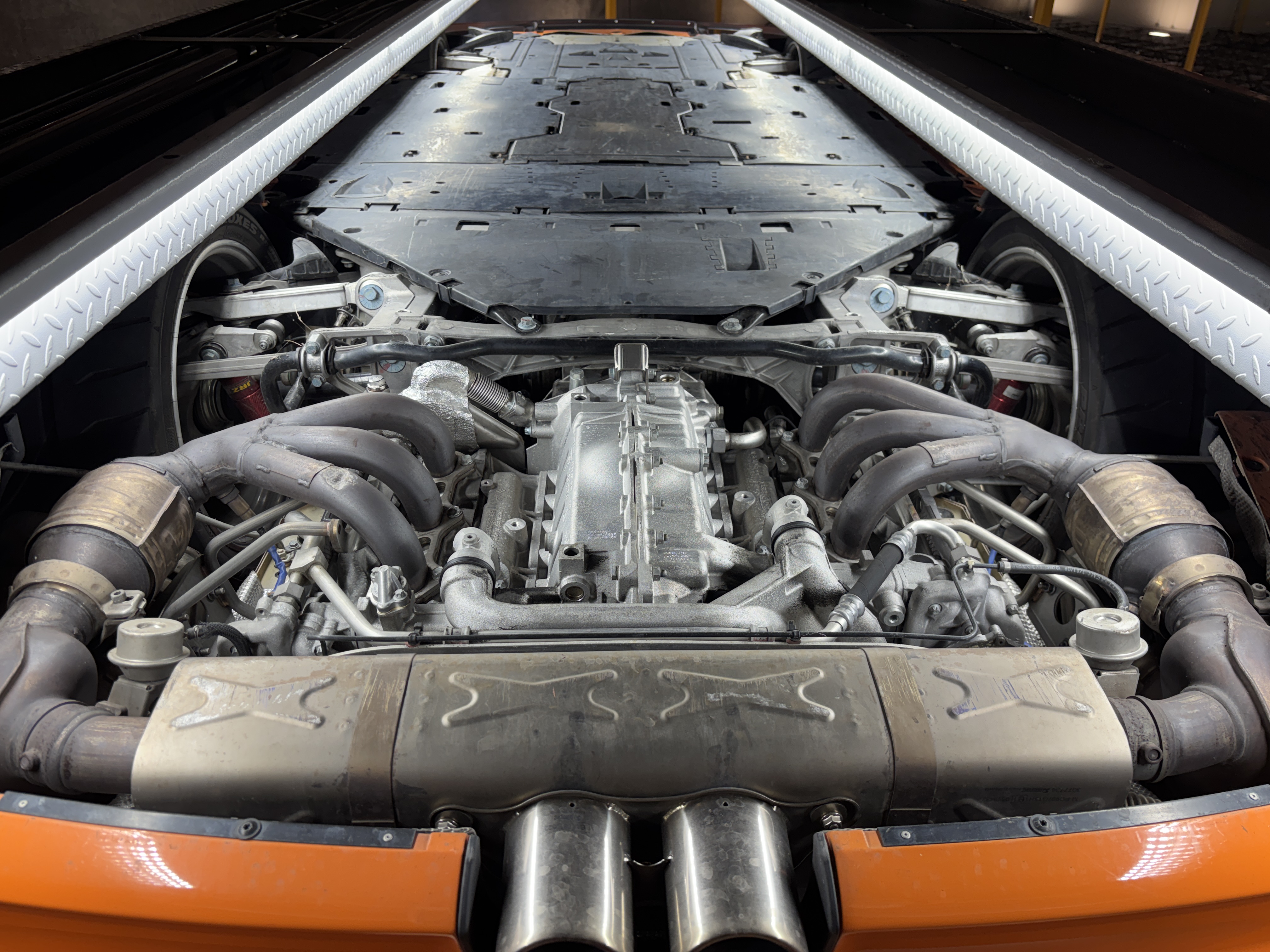 2007 Porsche 911 GT3 RS — Undercarriage