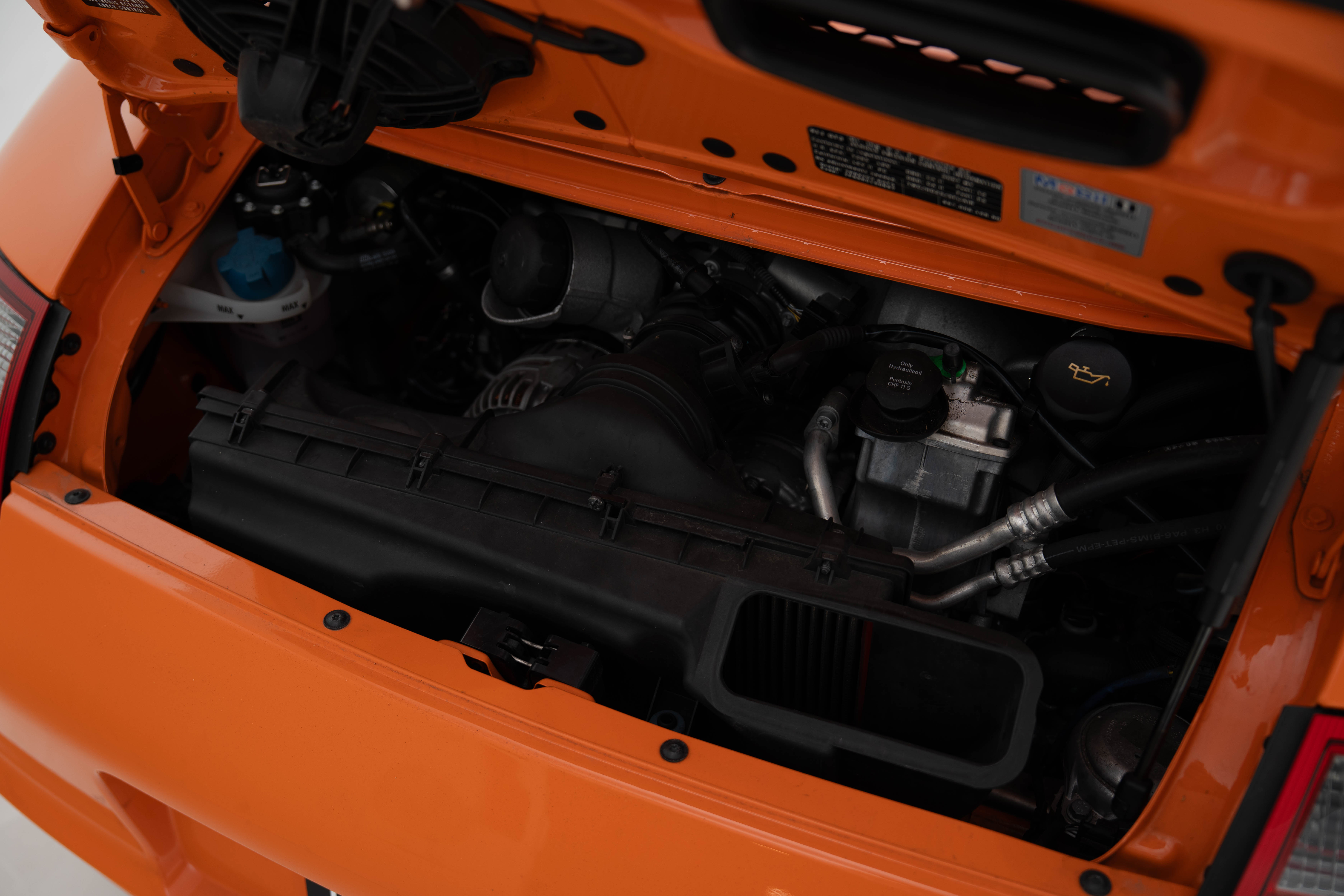 2007 Porsche 911 GT3 RS — Engine Bay